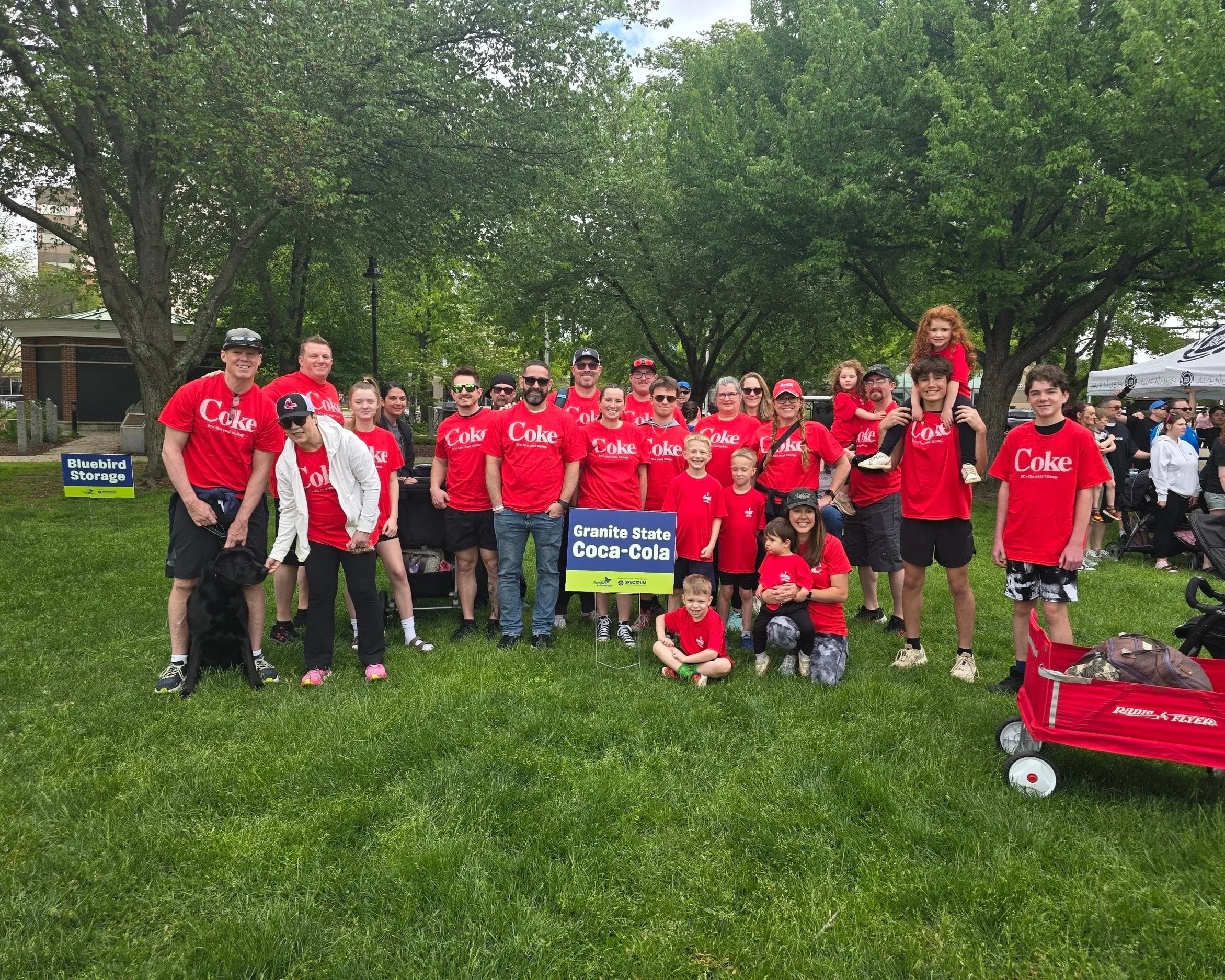 Participated in the 35th Annual Walk Against Hunger Benefiting Families in Transition