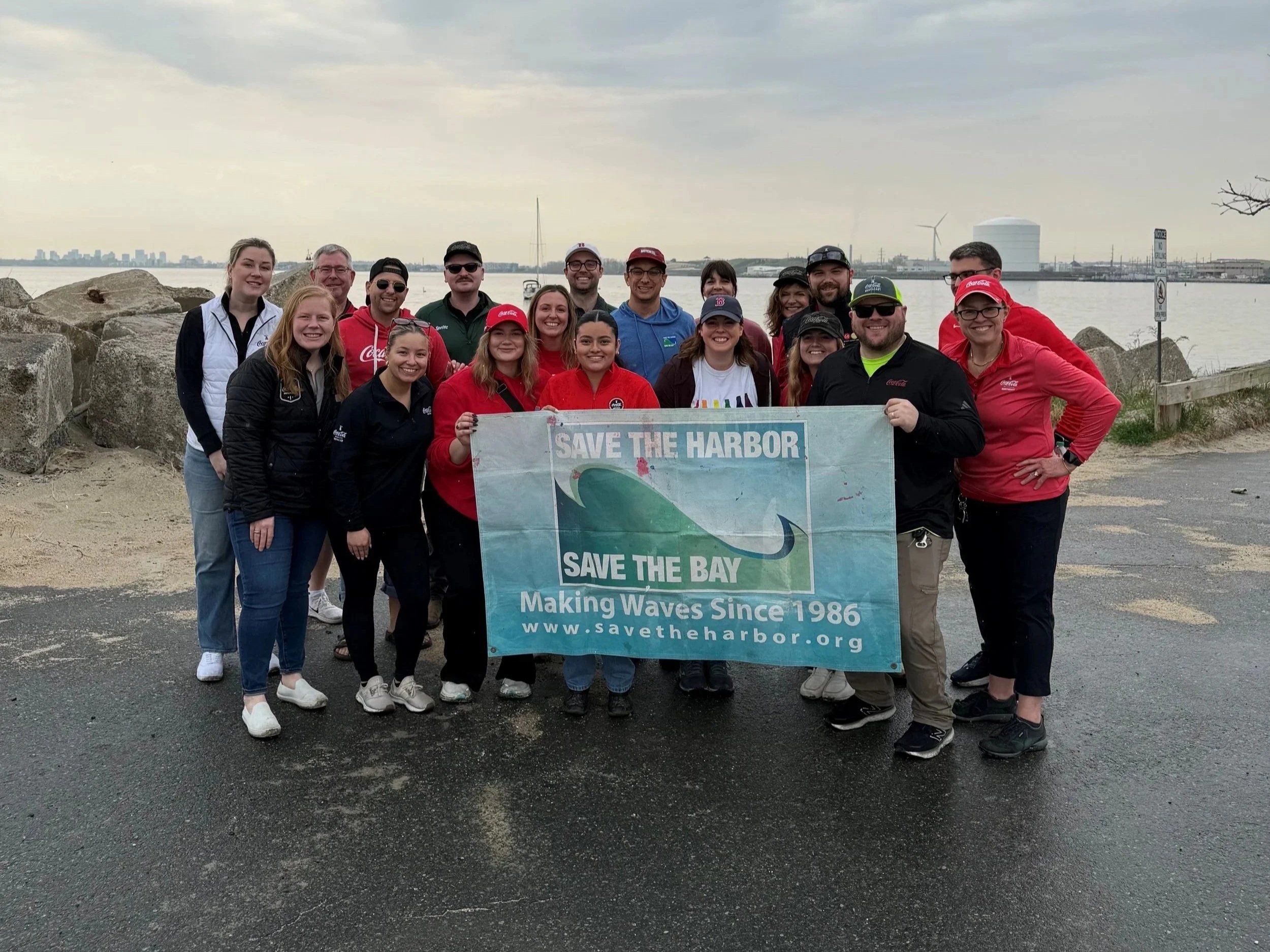 Volunteered at Save the Harbor/Save the Bay Beach Cleanup at Nahant Beach in Nahant, MA
