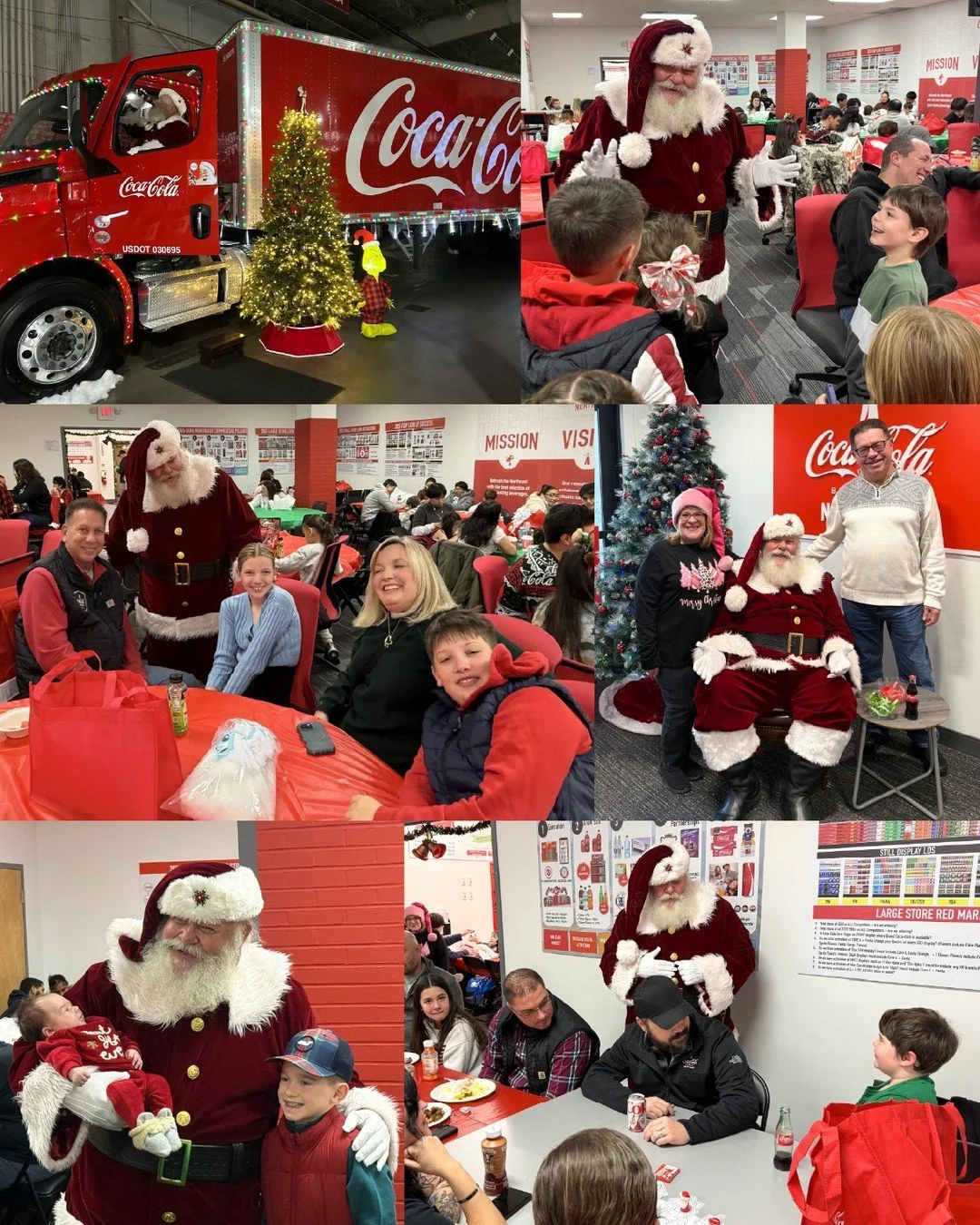 Our Providence Sales Center recently held their annual Breakfast with Santa for their employees and their families, with approximately 190 guests in attendance. The kids received a bag filled with fun crafts, as well as a gift from Santa when they vi