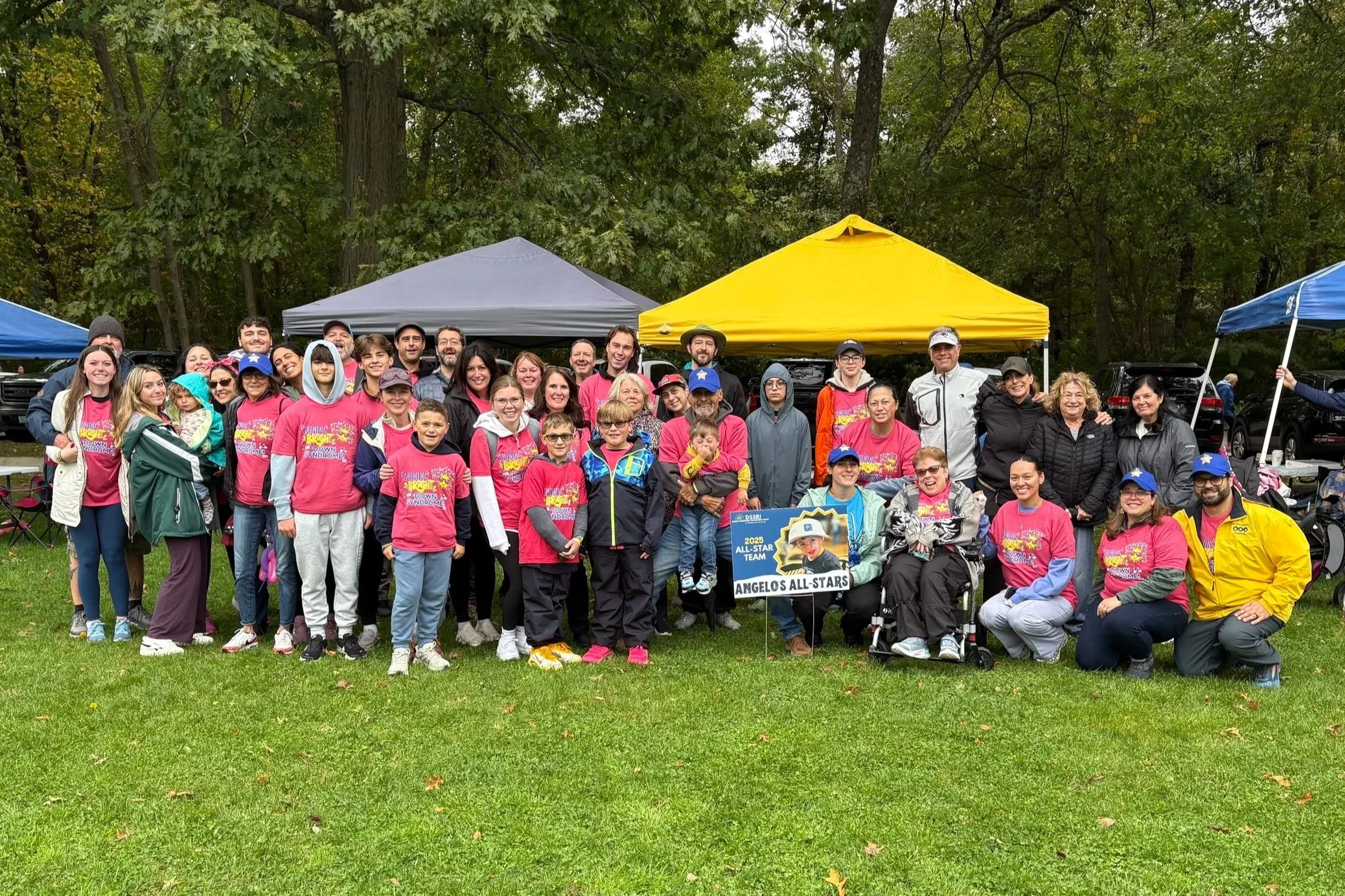 Donated Beverages and Put a Team Together for the Down Syndrome Society of Rhode Island Buddy Walk