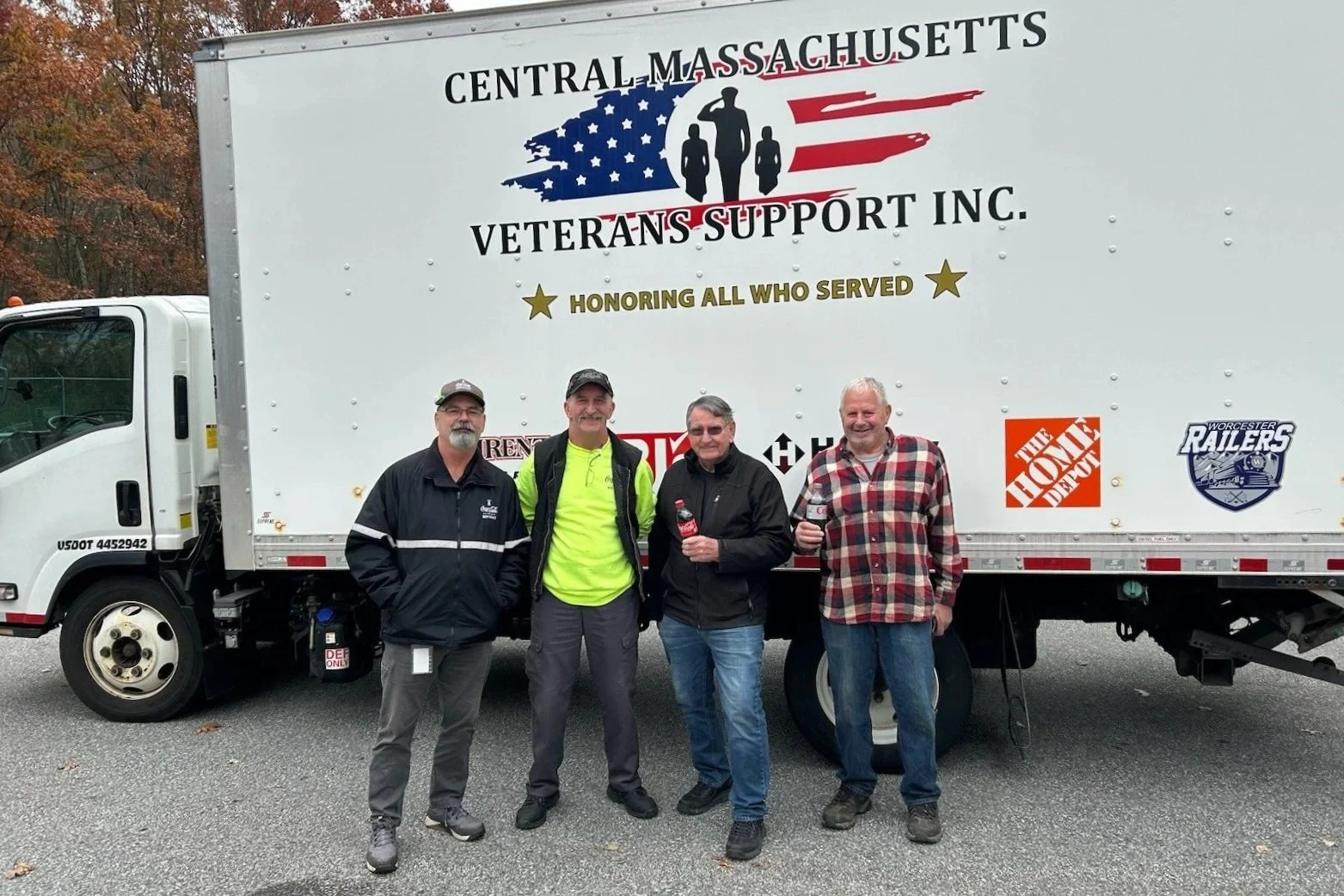 Donated Beverages to Central Massachusetts Veterans Support, Inc.