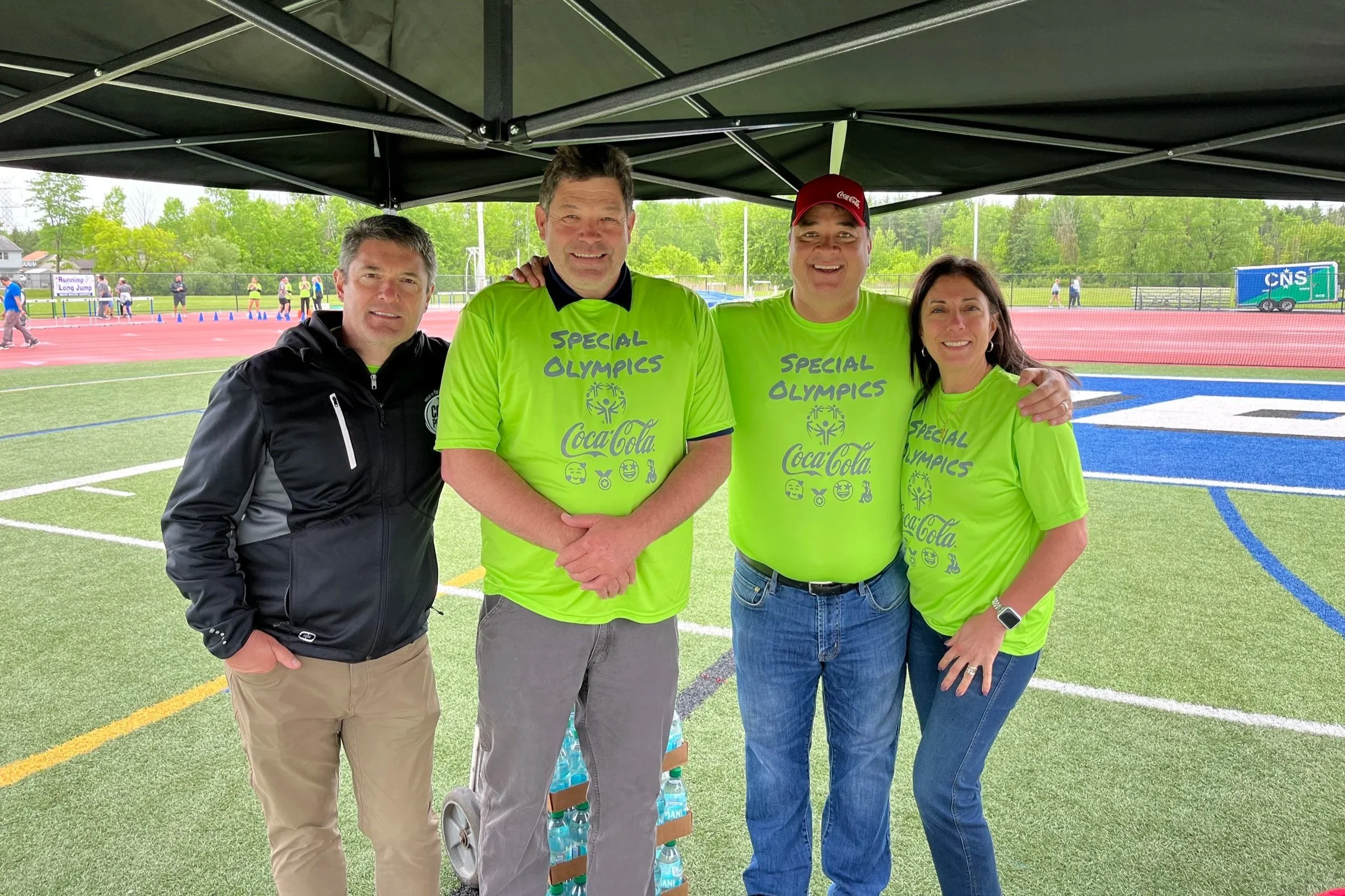 Donated Beverages and Volunteered at the Special Olympics NY Summer Games at Cicero North Syracuse High School