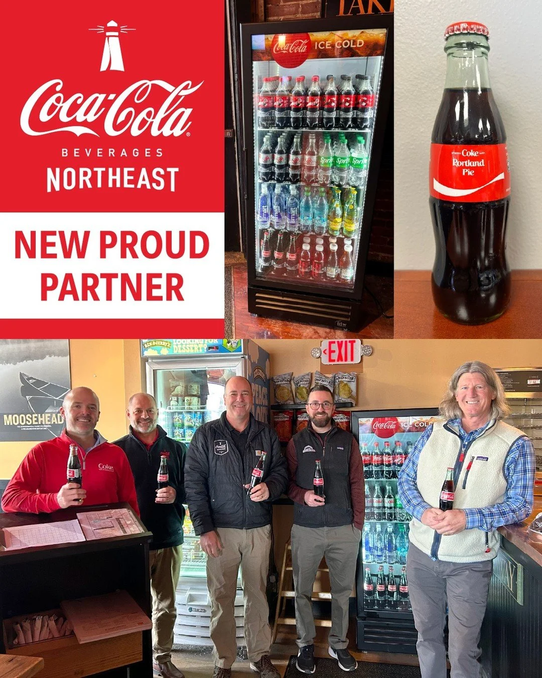 New Proud Partner!! Portland Pie Company is now proudly serving Coca-Cola products at their 9 locations throughout Maine. We are excited for our partnership and to welcome them to the Coke Northeast customer family.

@portlandpieco 

#CokeNortheast #