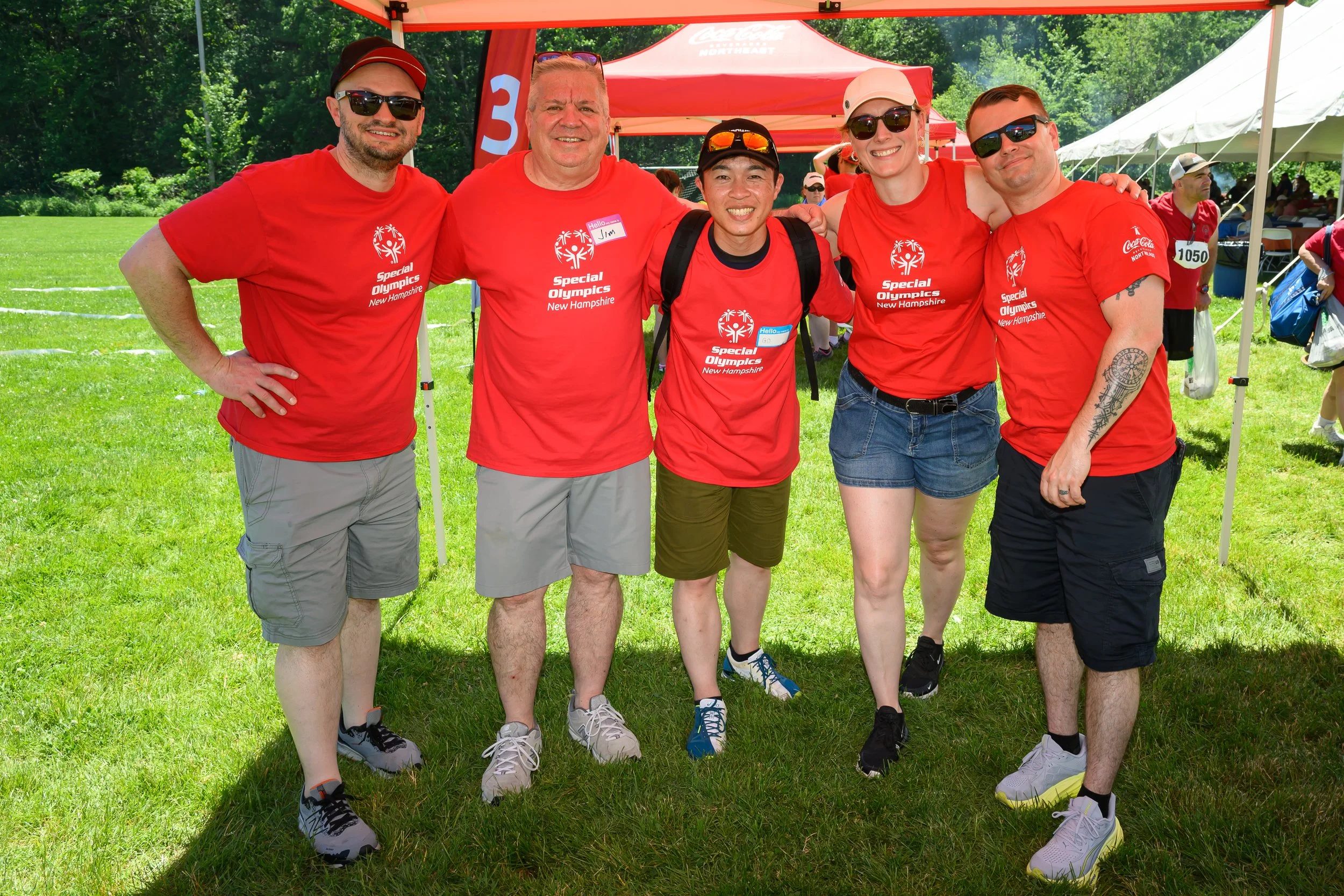 Volunteered at the Special Olympics New Hampshire Summer Games.