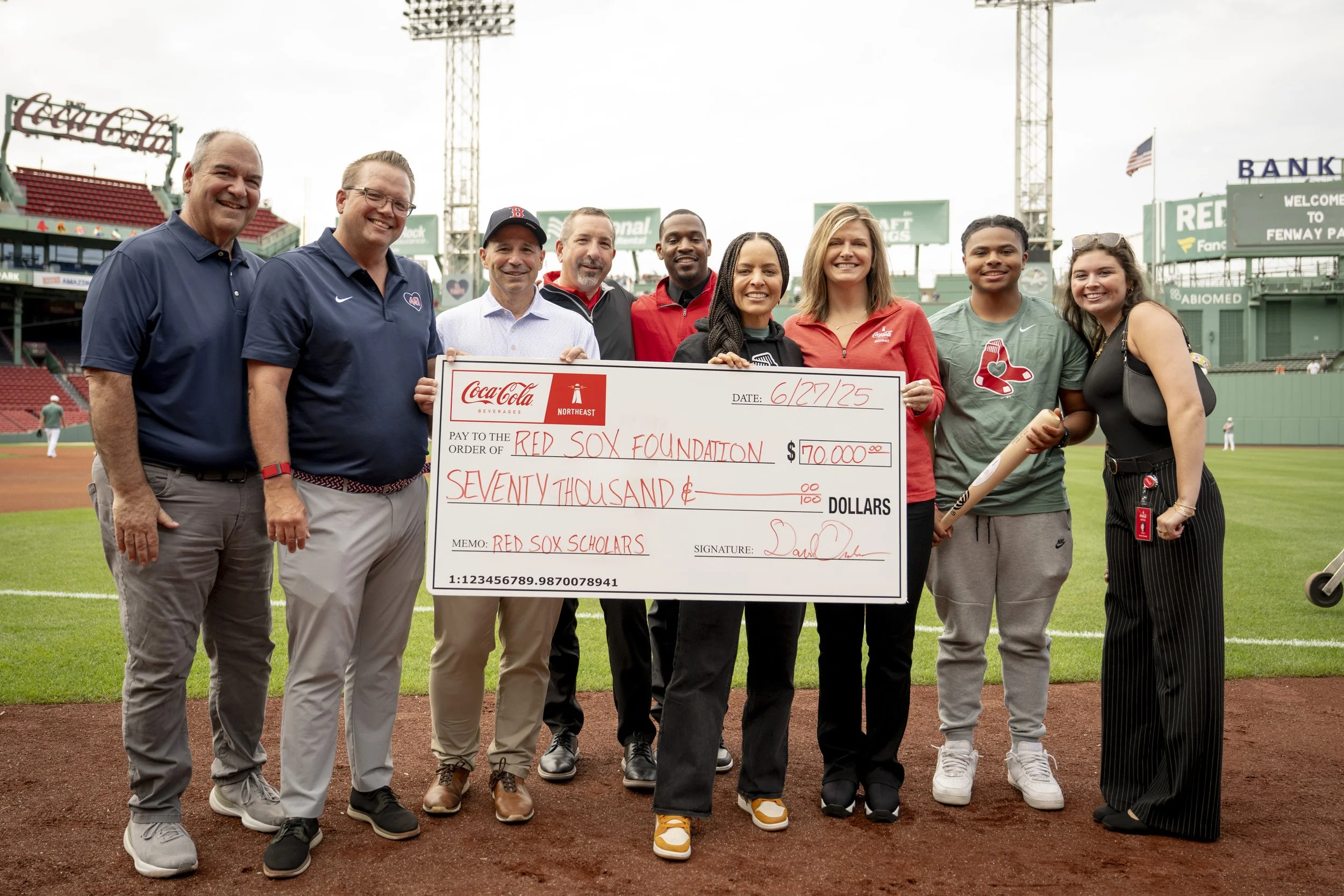 Donated to the Red Sox Foundation’s New England Service Scholarships Event at Fenway Park