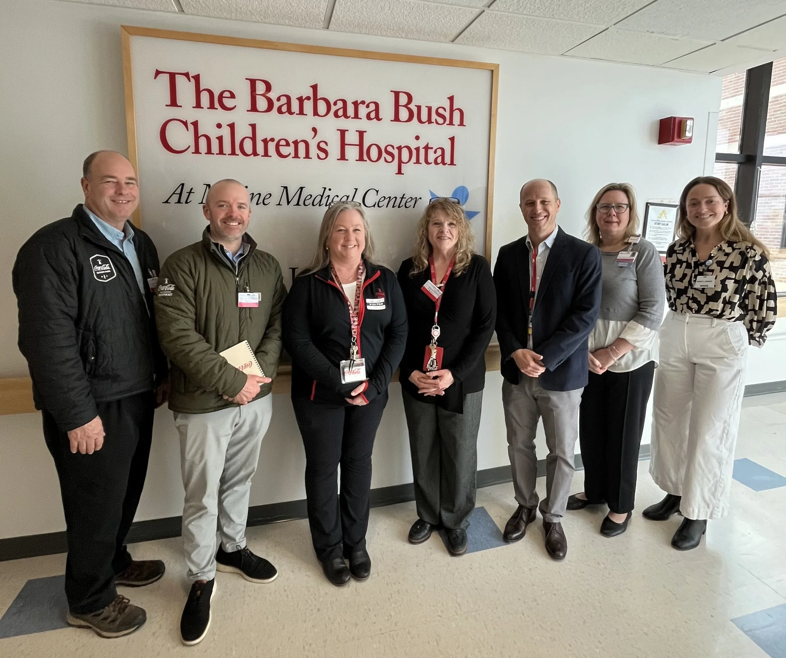 Sponsored the Consult Room at the Barbara Bush Children's Hospital 