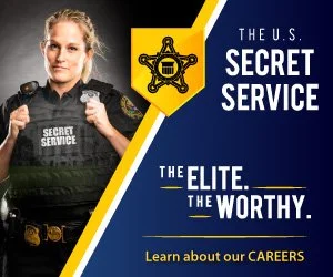 Variation of display banners: U.S. Secret Service — Uniformed Division Officer 