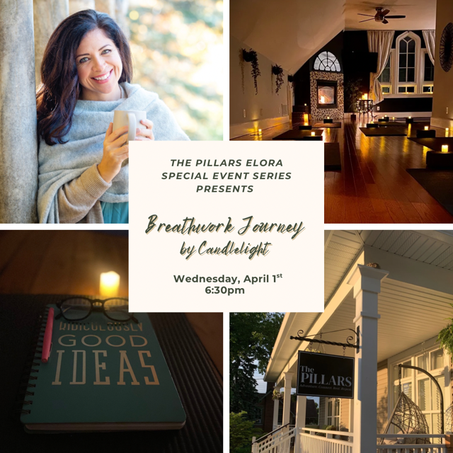 Breathwork Journey by Candlelight (The Pillars, Elora)