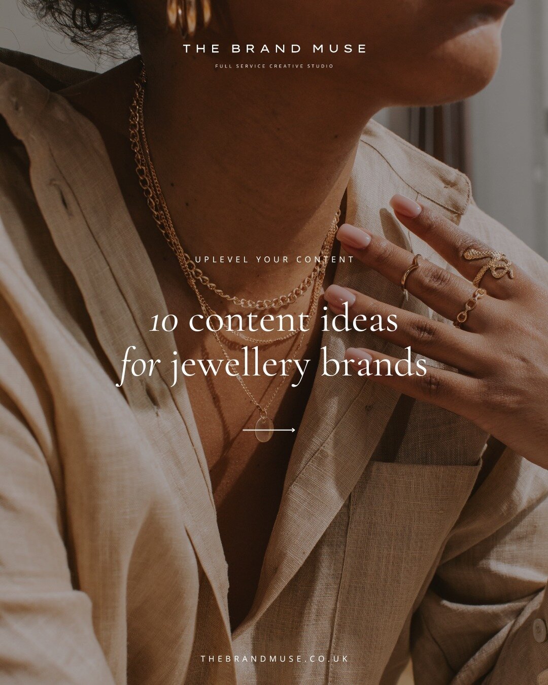 CONTENT IDEAS SERIES 4 OF 10 // Sparkling Stories in Every Gem - this ones for the jewellery brands out there 💎✨⁠
⁠
Your social media should be as captivating and personal as the pieces you craft. If you're looking to adorn your social platforms wit