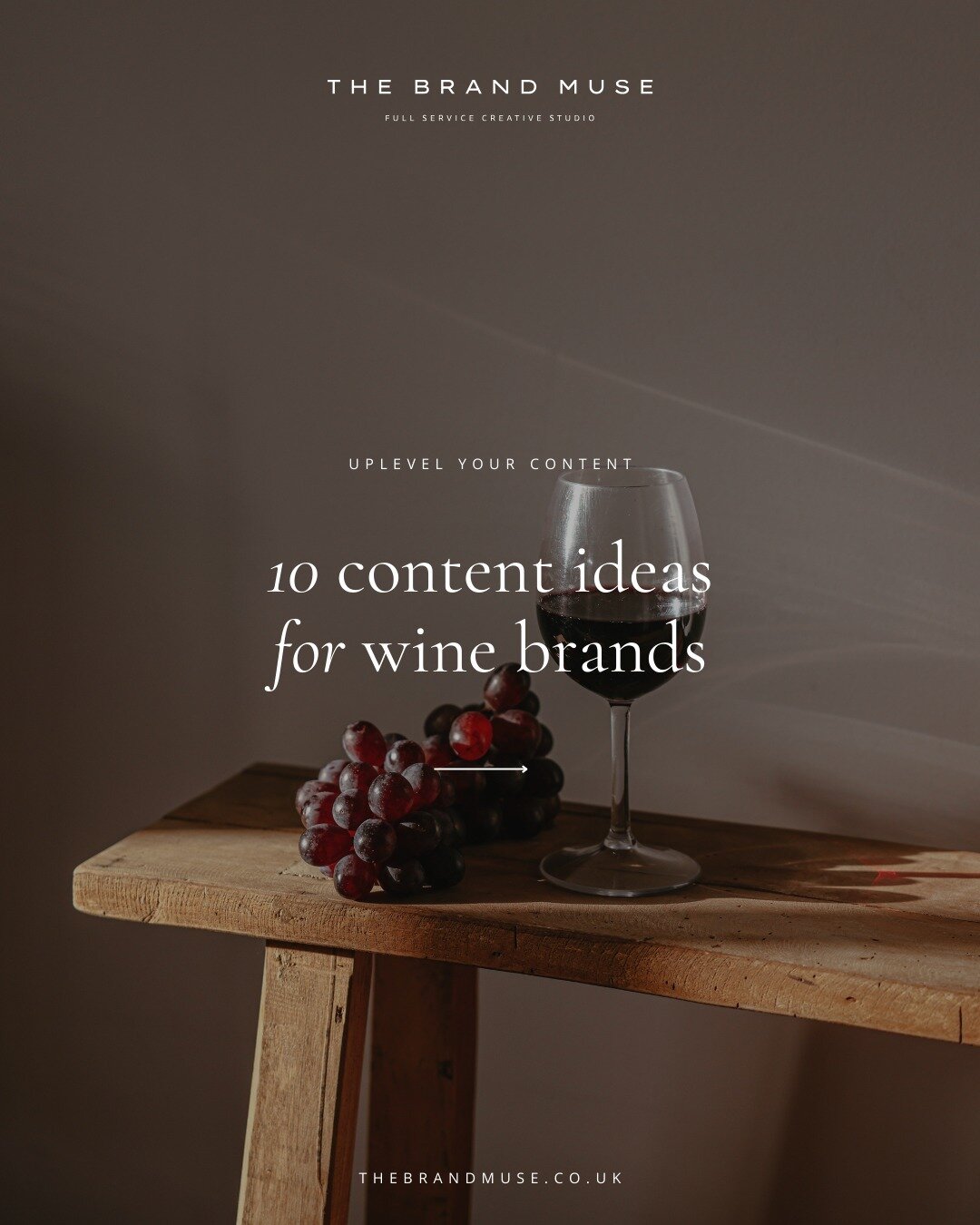 CONTENT IDEAS SERIES 5 OF 10 // Vintage Vibes &amp; Spirited Stories 🍷🌿⁠
⁠
As we're gearing up for our French adventure in June, we're raising a glass to all the wine and drinks brands out there. Your social media can be as rich and inviting as a w