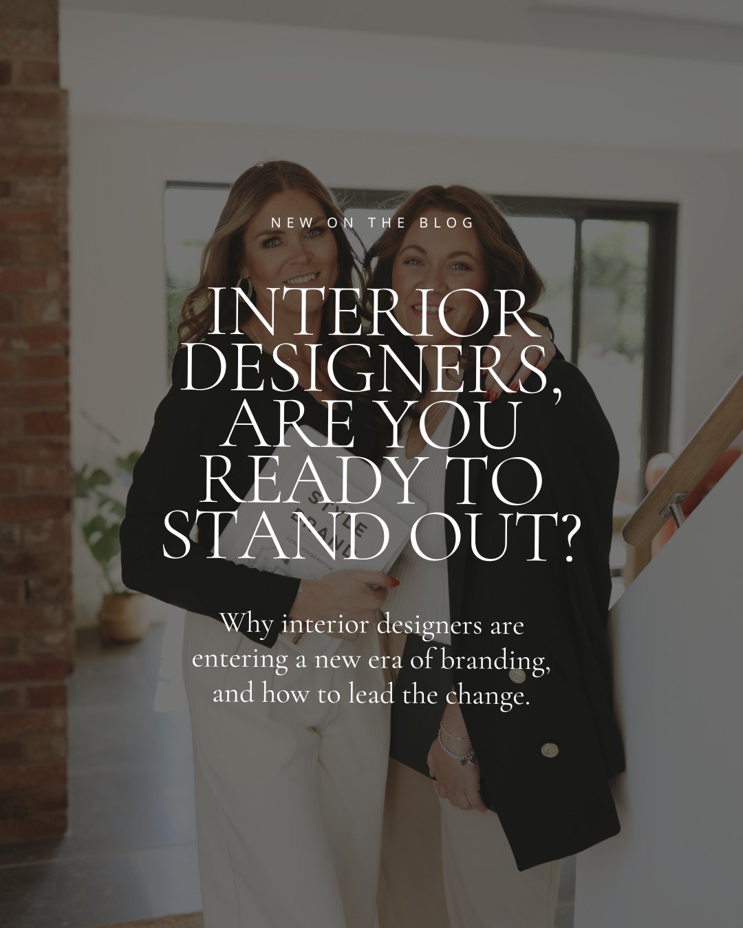 Interior design branding is evolving, and we&rsquo;re so here for it!⁠ Over the past few years, we&rsquo;ve helped many interior designers bring their brands to life. ⁠
⁠
But we&rsquo;ve noticed something... many of you are starting to look the same.