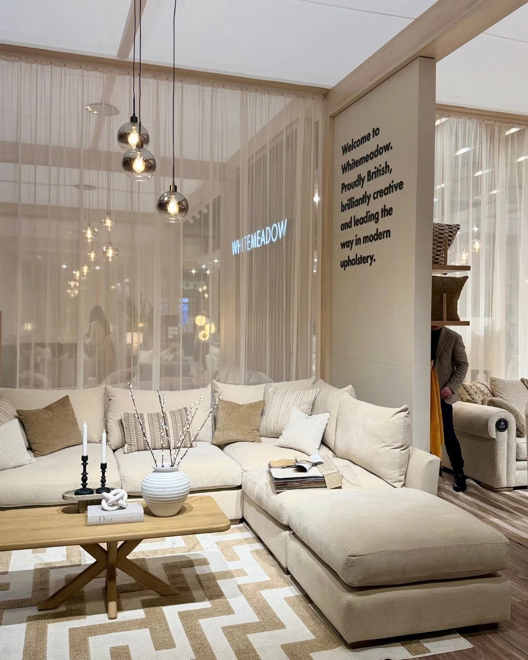 This time last week, Chloe &amp; Ceri were at @necbirmingham for @thefurnitureshows. Not to &ldquo;keep up&rdquo; or to trend-spot for the sake of it...⁠
⁠
But to stay immersed in the world our clients operate in every day.⁠
⁠
Furniture, materials, s