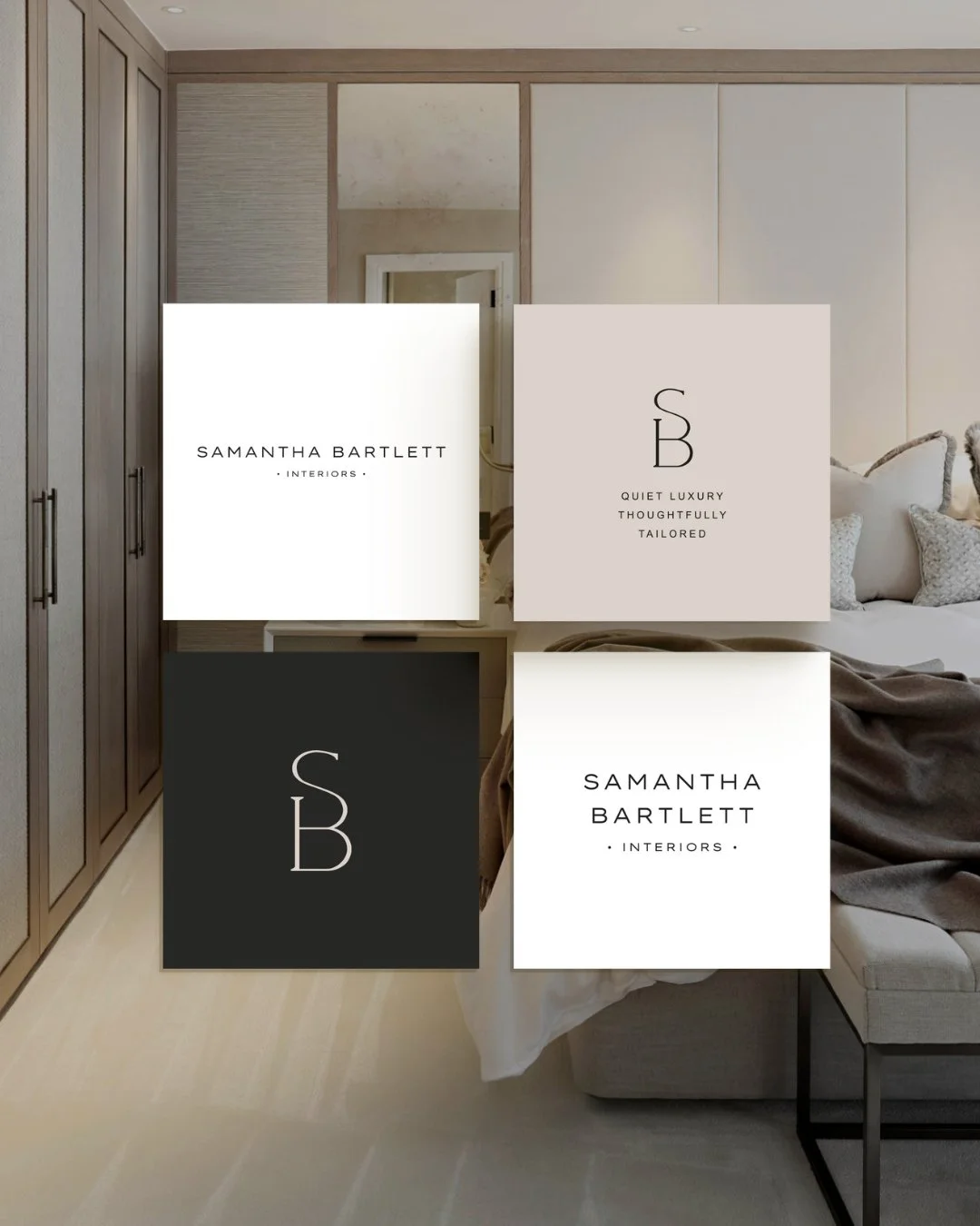 Branding for @samanthabartlettinteriors 
⁠
#brandingstudio #brandingagency #interiordesignbrands