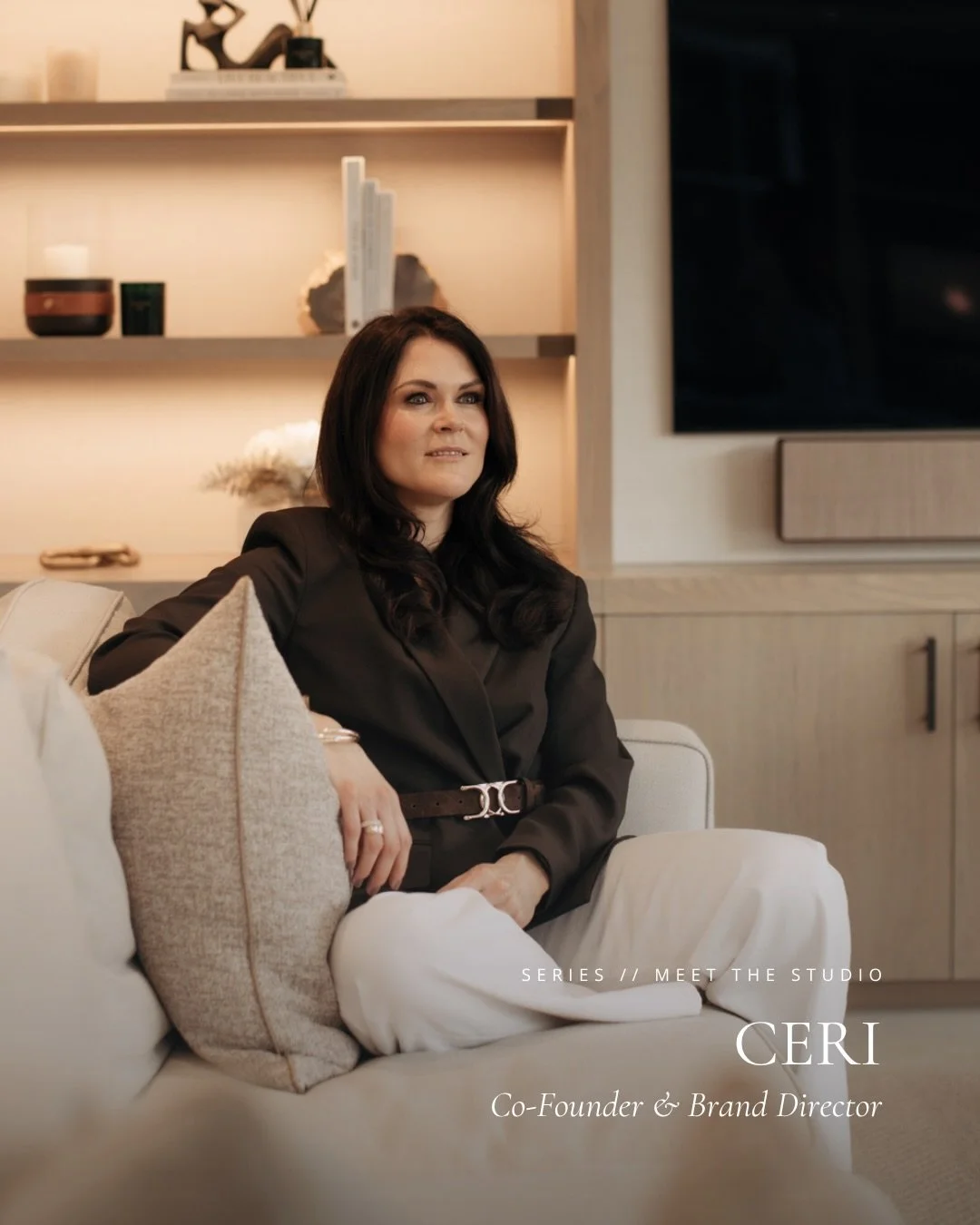 Meet the studio series // this time it&rsquo;s the one who&rsquo;s probably already had two snacks, three tabs open and is considering what&rsquo;s for lunch before 8am.

Ceri. Co-Founder &amp; Creative Director. The one who can tell if something&rsq