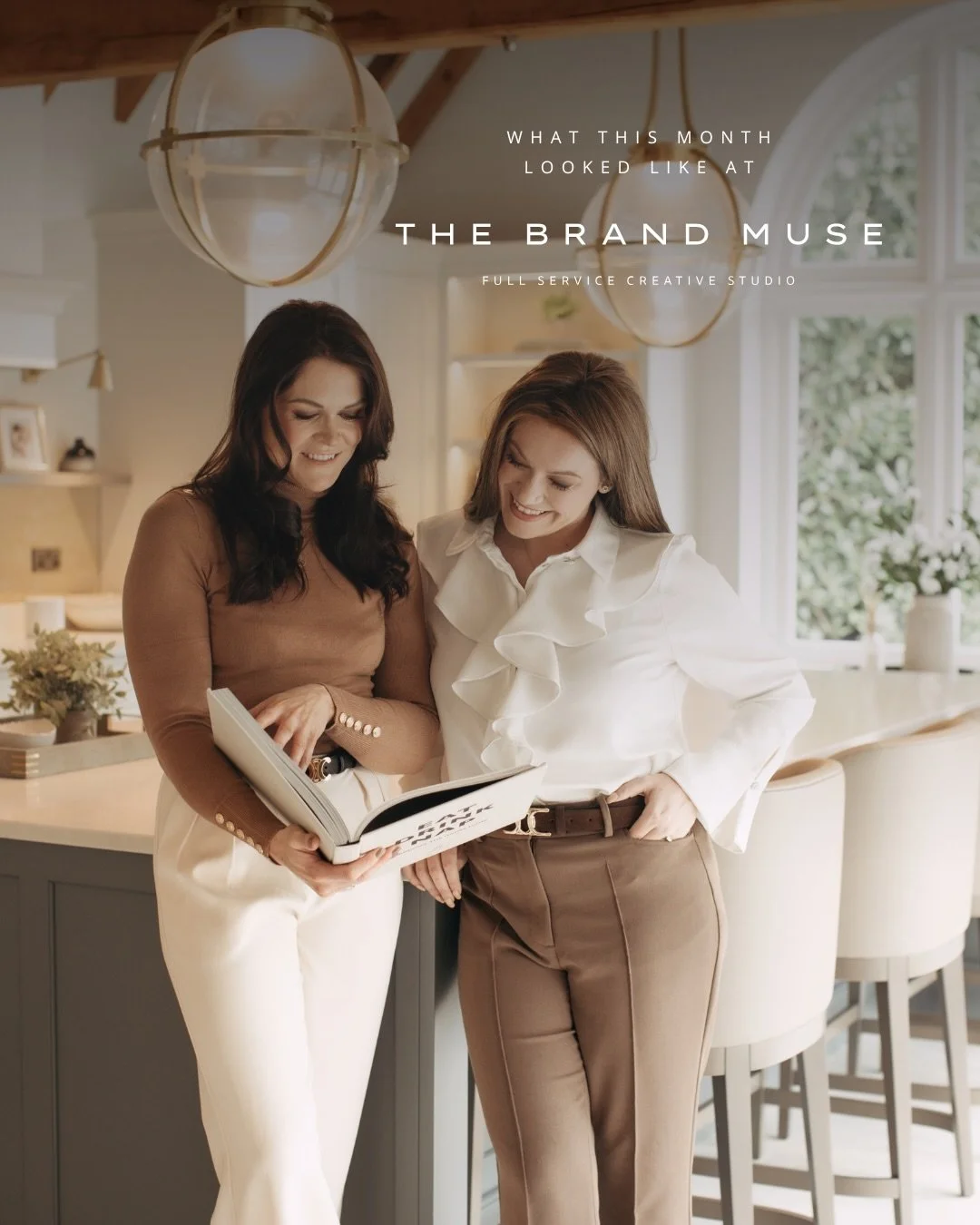 A month of arrivals. Four websites went live, two new faces joined the studio, and a new client welcomed in. Tulip fields in the Netherlands, a fountain in Paris, and the loveliest client thank-you gifts to round it all off.

Out the studio, in the s