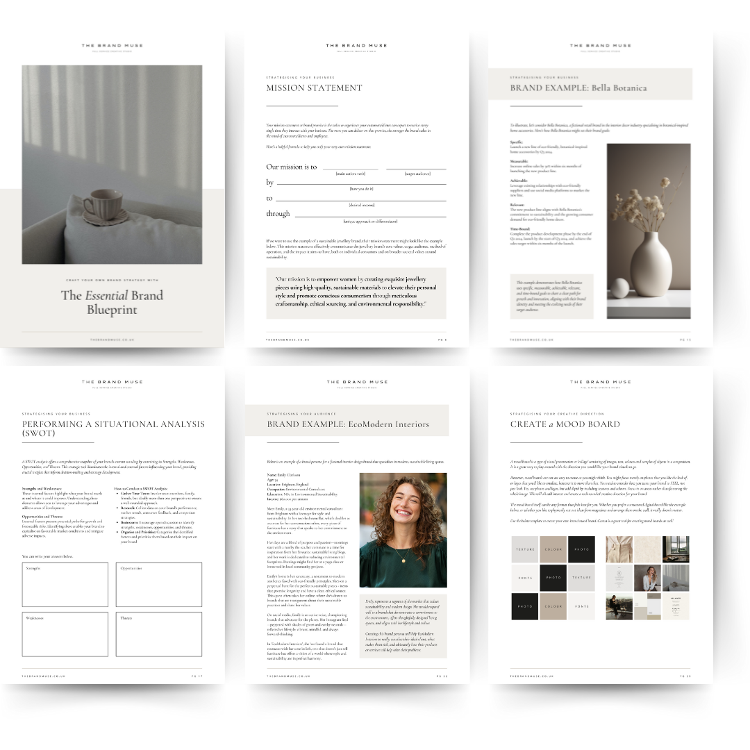 The Essential Brand Blueprint The Brand Muse The Essential Brand Blueprint The Brand Muse