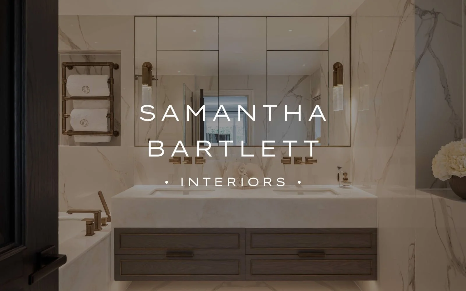 Interior designer branding and logo suite created for Samantha Bartlett Interiors