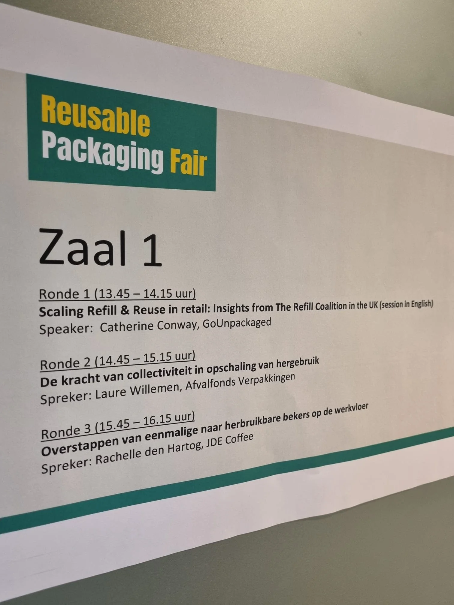 Dutch Reusable Packaging Fair