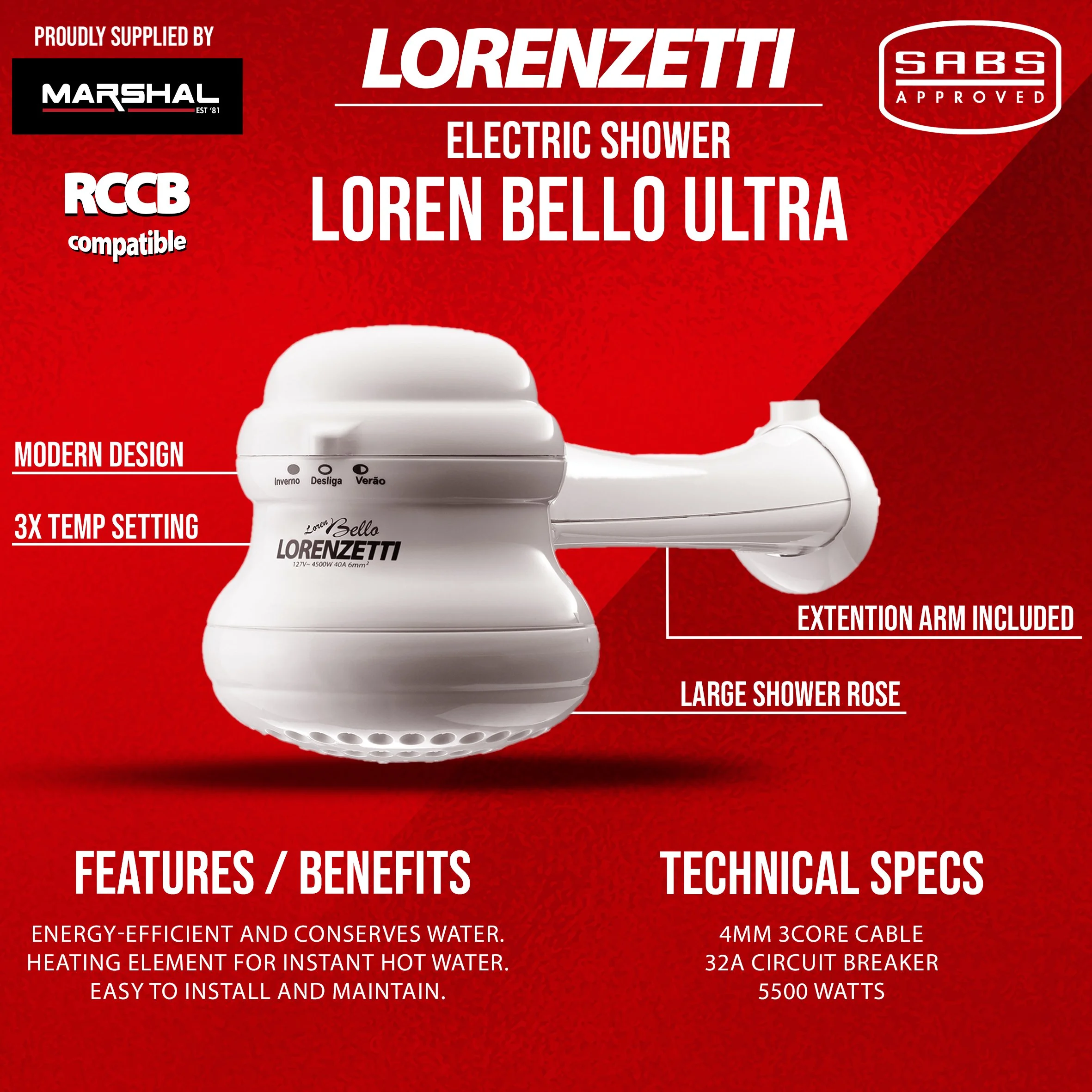 Loren Bello — Lorenzetti South Africa Lorenzetti