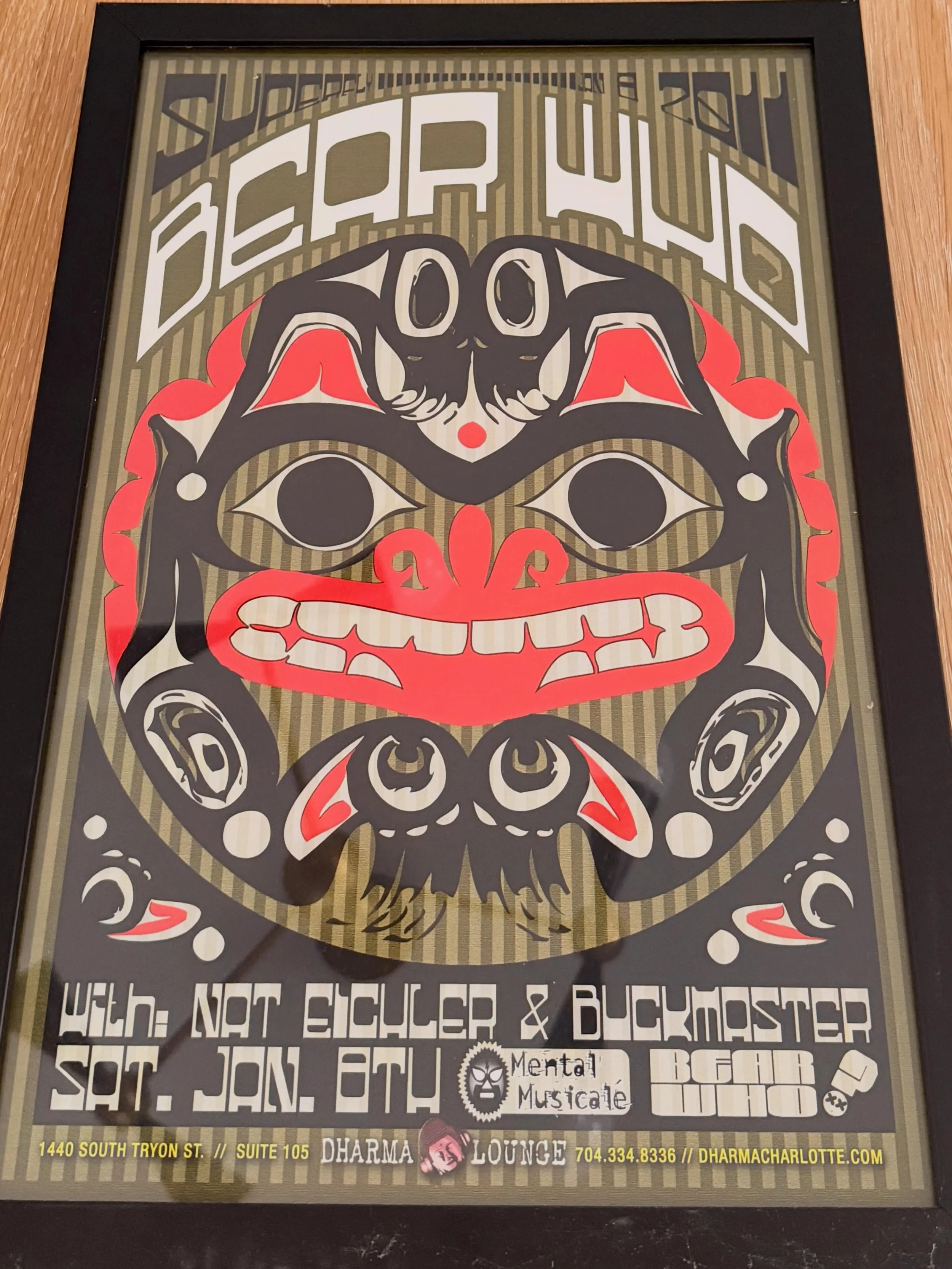 2011 - holding it down in Charlotte. One of the Dopest flyers ever!! Shouts to the Dharma Lounge Crew&hellip; @bearwho