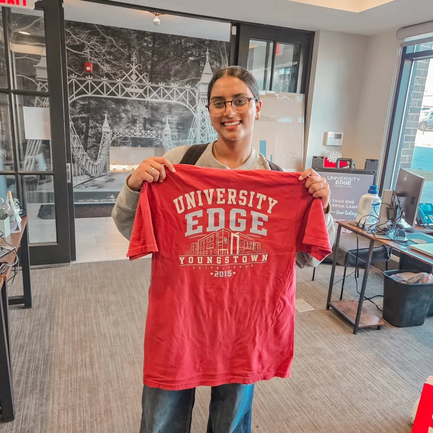 ✨ NEW MERCH ALERT ✨
We've got some fresh University Edge swag headed your way! 👕🎁😎
Keep your eyes on our socials and resident events because we'll be giving away some of these awesome new items all semester long! 👀🔥
Want to score some free UE me