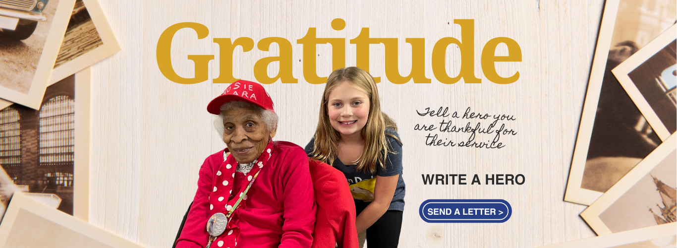 Gratitude: Write a Hero