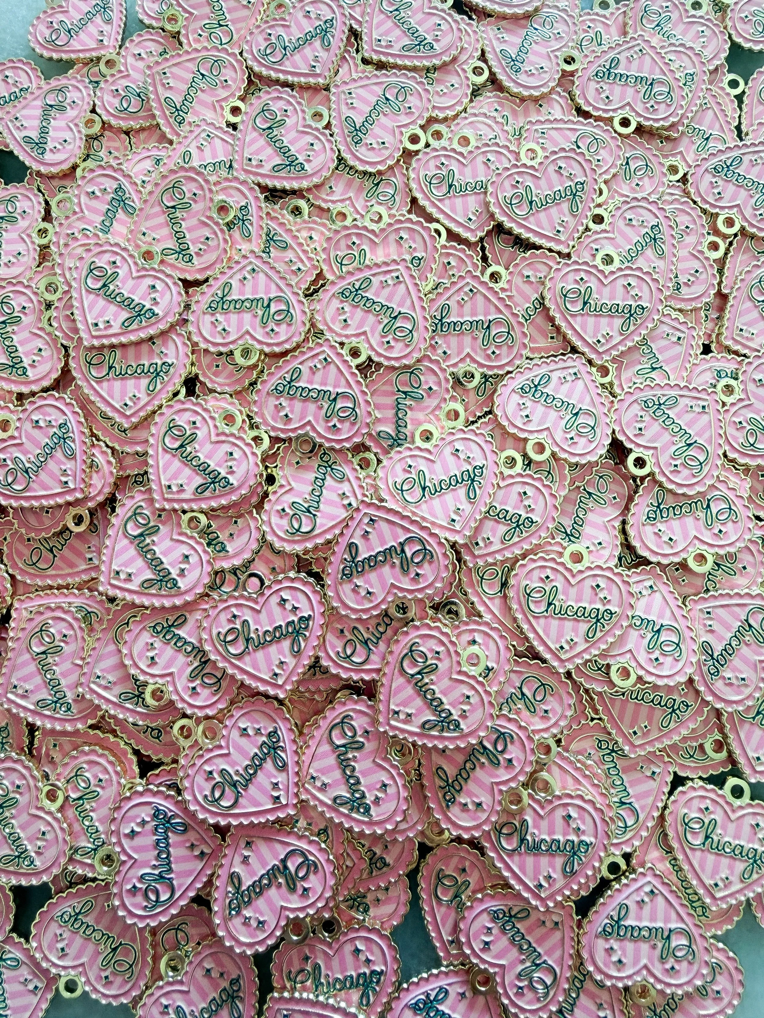 Tell your other charms they&rsquo;re getting a new roommate. After Lollapalooza all of these charms will be uploaded on my website I promise 🫶🏼