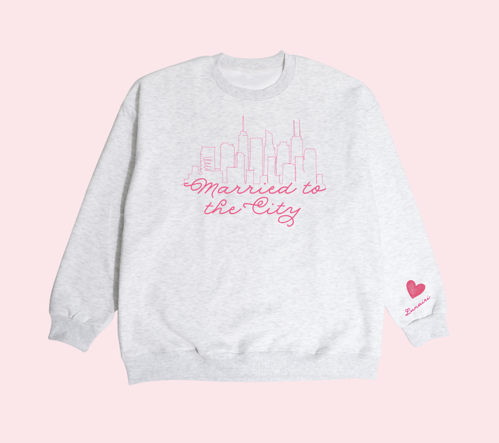 Grey "Married to the City" Crewneck