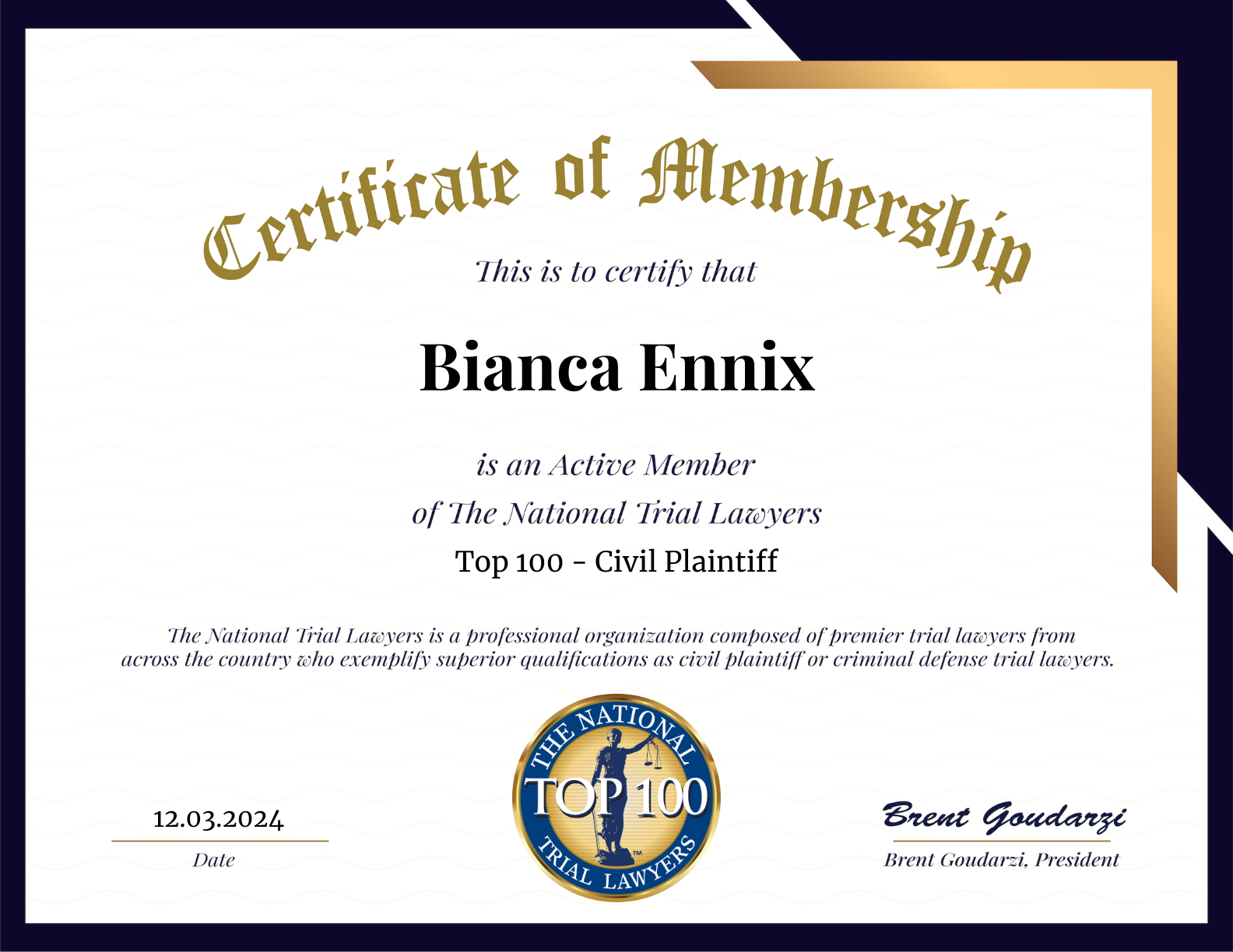 The Law Office of Bianca R. Ennix