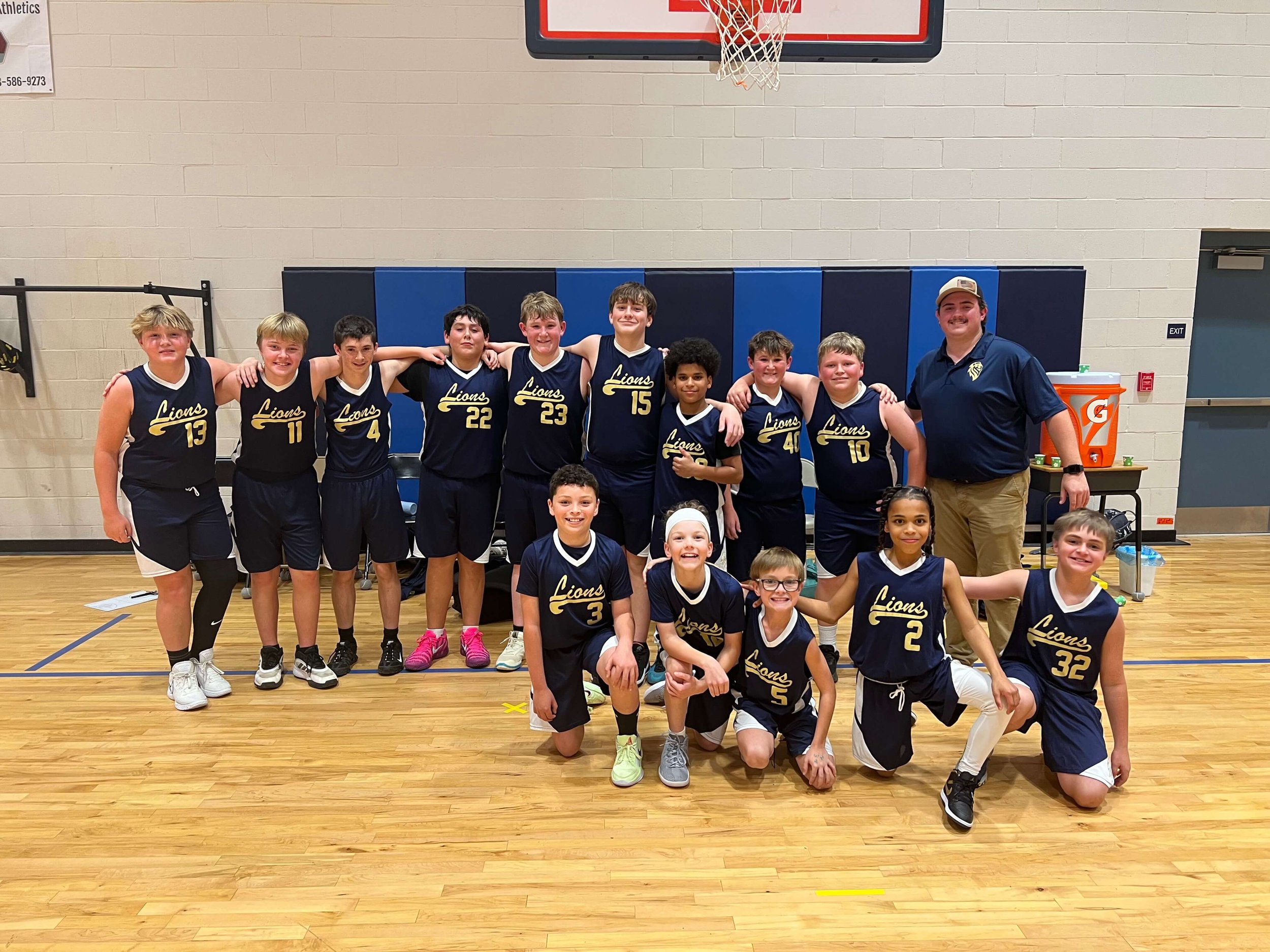 middle school and jv boys basketball