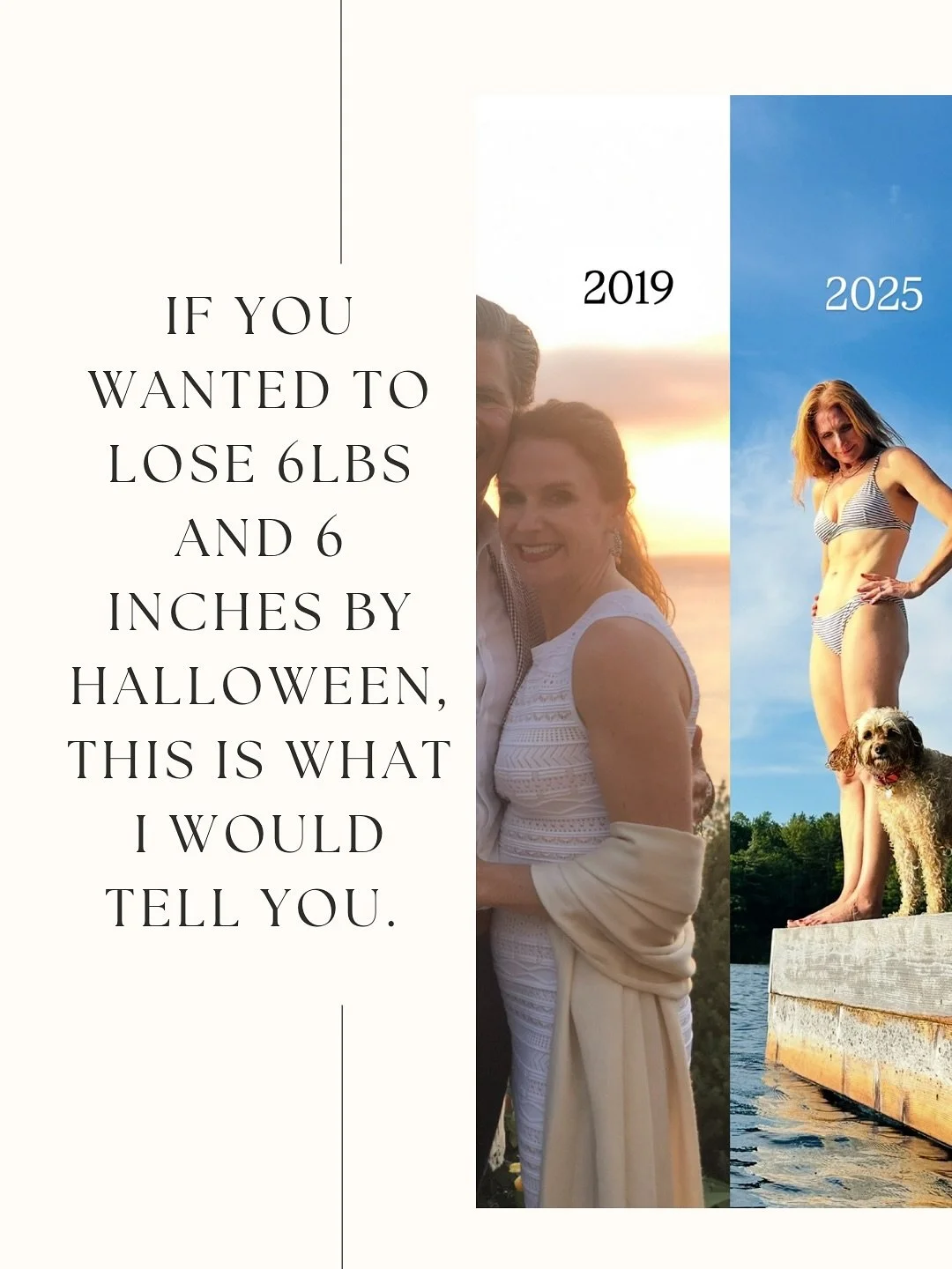 Trust me.  You&rsquo;re going to need this. 

I went from a bloated, puffy, zero energy, snapping at everyone, hating myself because I was doing everything &lsquo;right&rsquo; and it wasn&rsquo;t working- 42 year old, to where I am today. 

The missi