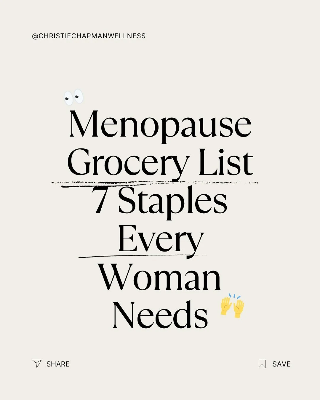 Comment PLAN for the list you need ⬇️

What you put in your cart can support what your body&rsquo;s asking for.

Each one is backed by science, selected with your hormones, brain, bones, and mood in mind.

Want the why behind each one&mdash;and how t