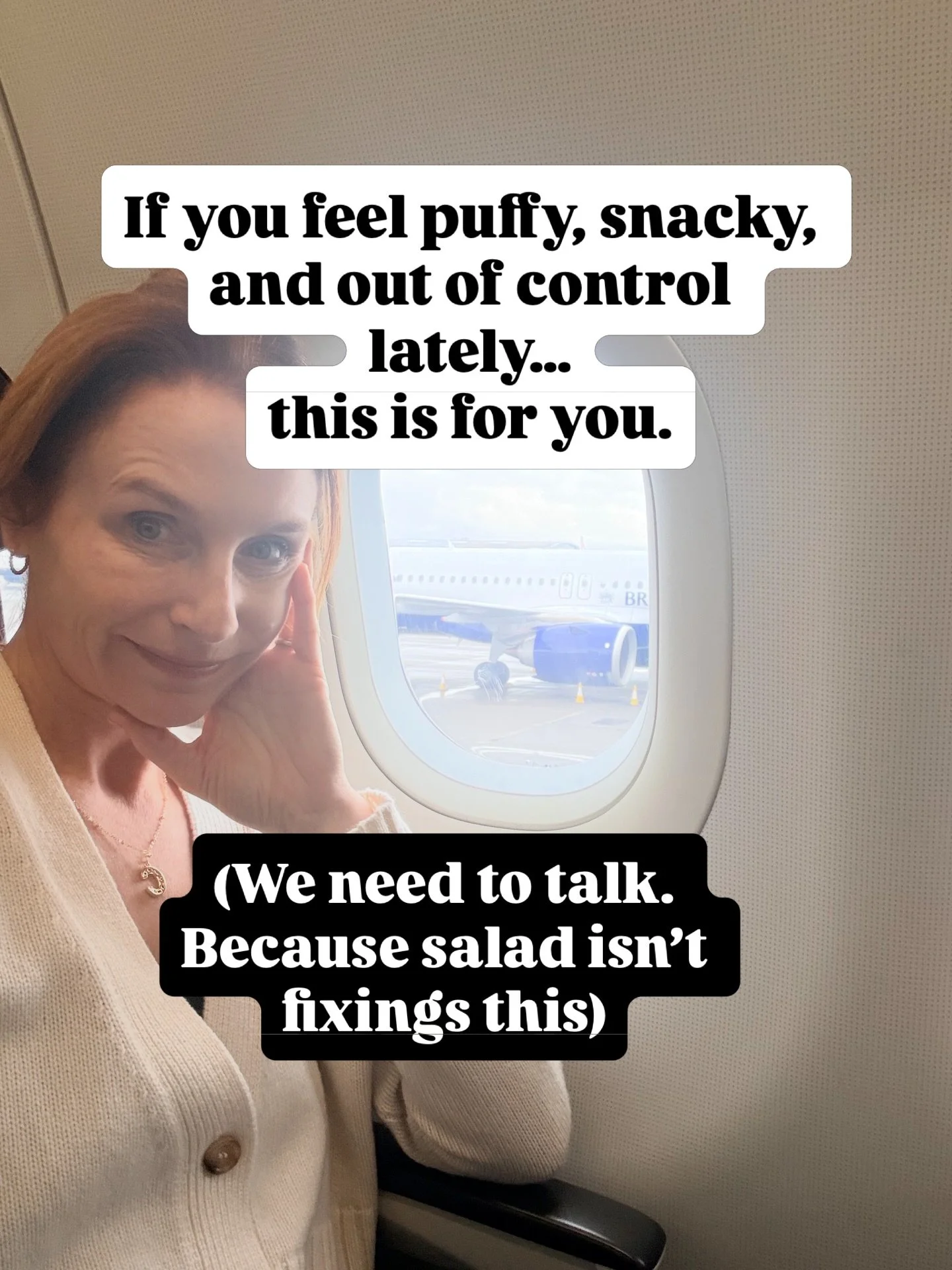 Comment GUIDE ⬇️

Cravings + bloat in perimenopause can feel like your body joined a group chat without you.

You&rsquo;ve been doing &ldquo;all the right things&rdquo; and still&hellip; snacky, puffy, tired, and low-key annoyed at everyone in your k