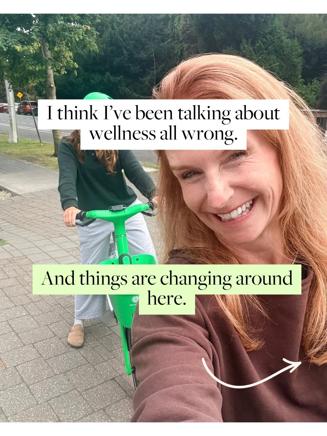Wellness has become a second full-time job. Most of us already have one. Plus kids. Plus parents. Plus... everything.

So I&rsquo;m tapping out.

AI is your health intern. 
Sleep is a personality trait. Everyone&rsquo;s weighing their protein to the 