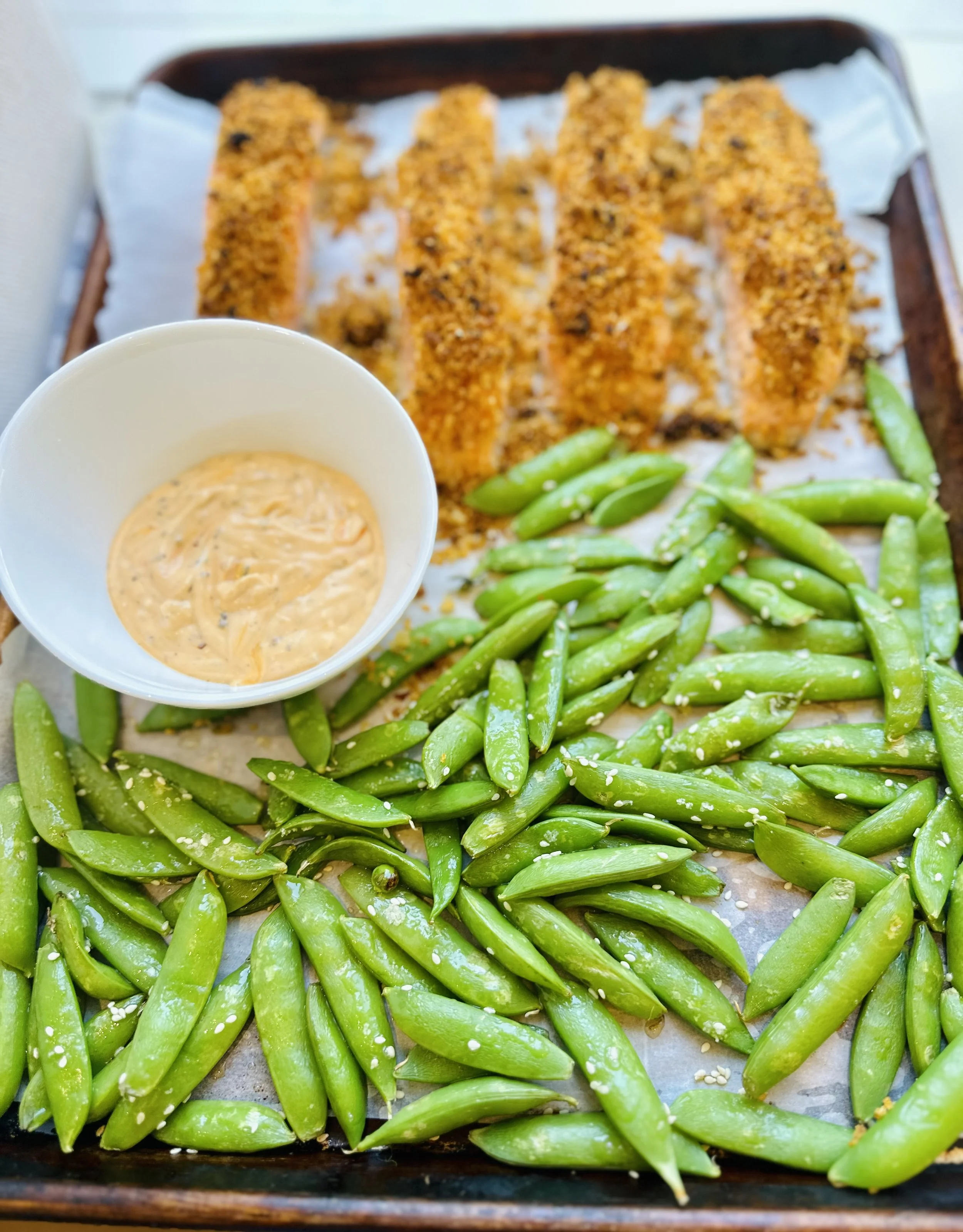 Sheet Pan Chili Crisp Salmon