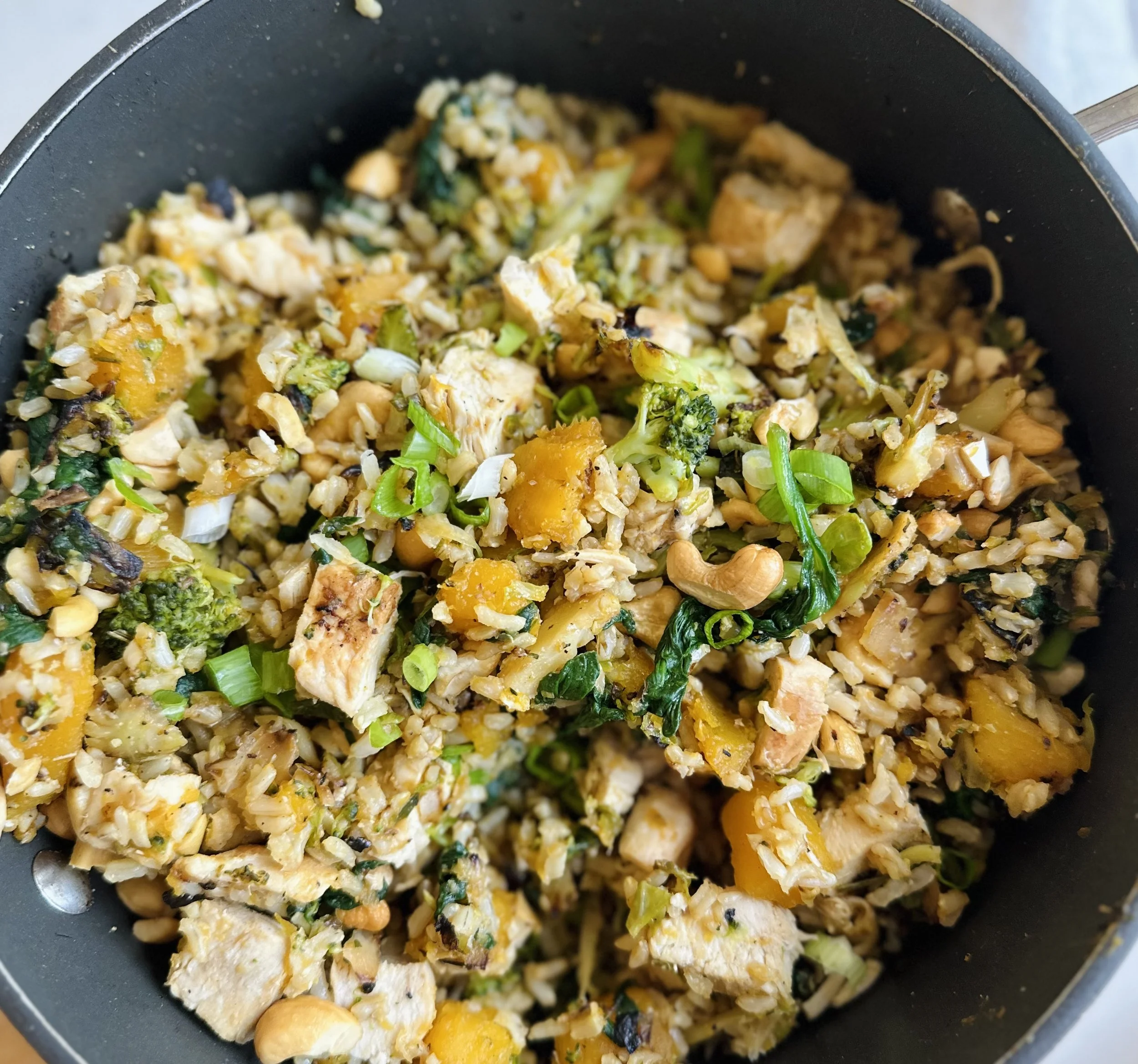 Autumn Chicken and Veggie Stir Fry