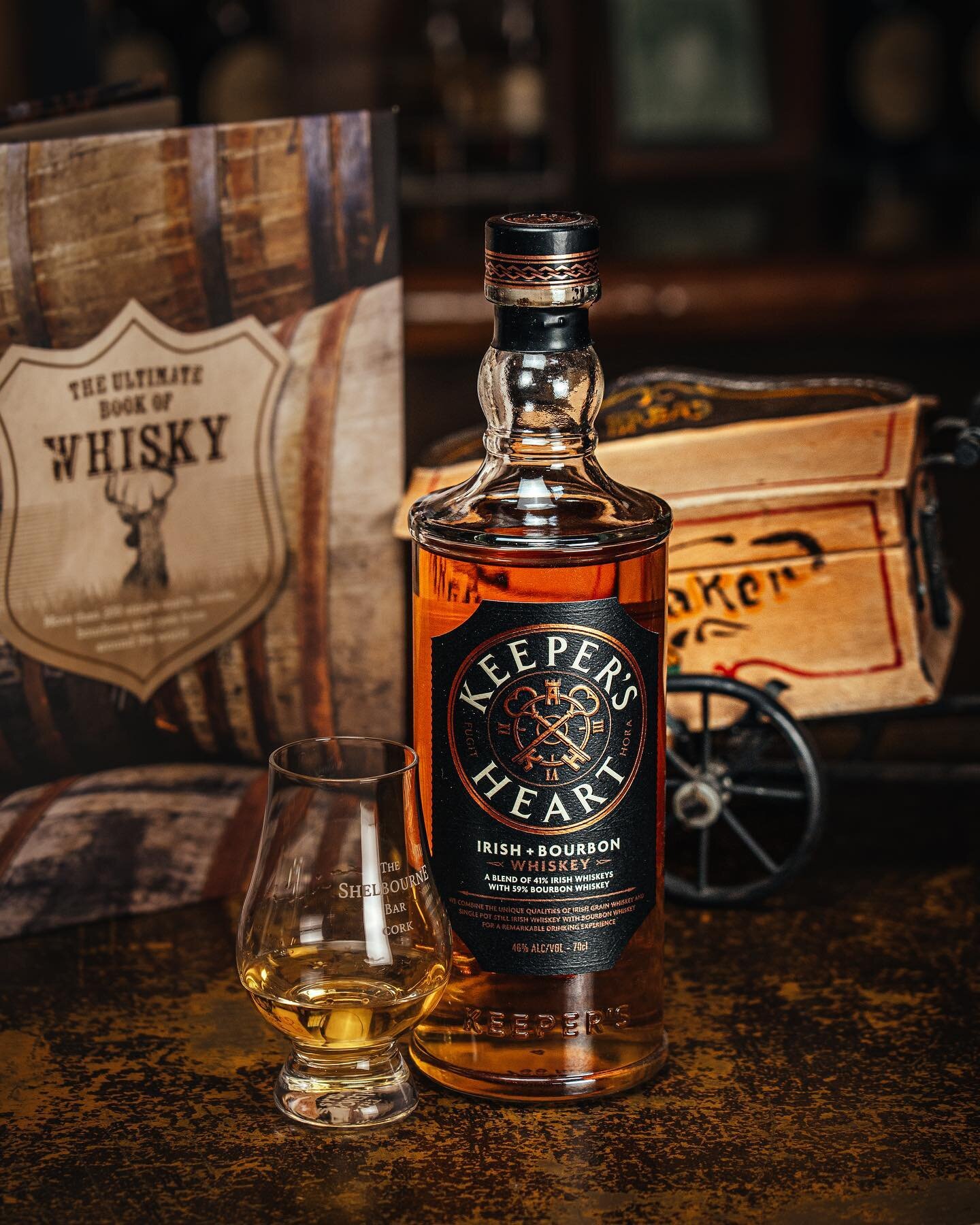 The characteristic sweet taste of bourbon intertwined with notes of freshly charred virgin oak 🥃

The Keeper&rsquo;s Heart Irish + Bourbon is our new Whiskey of the Week.

Pop in the Shelbourne Bar and try it, only this week, for &euro;5.50.

#shelb