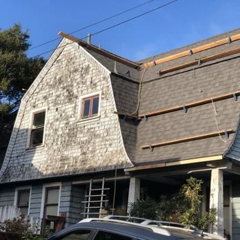 collins roofin gambrel roof repair and installation