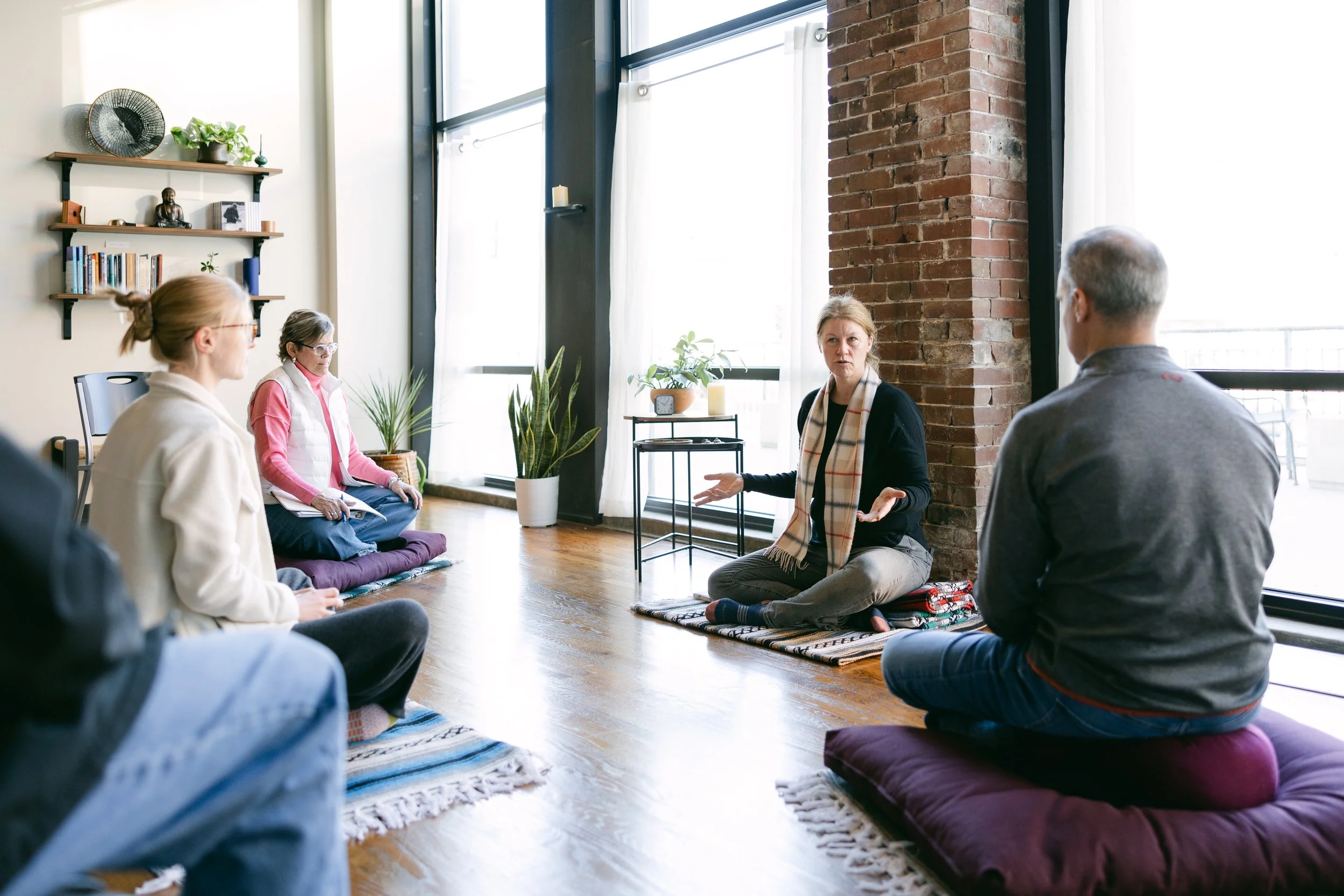 Dharma Talk &amp; Meditation