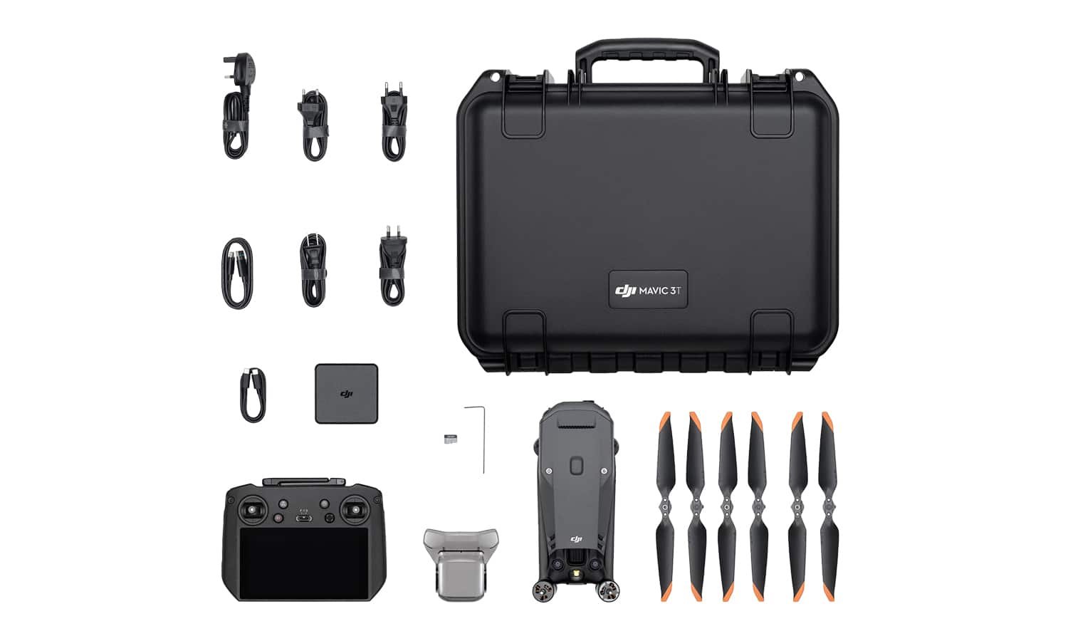 Mit mechanischem Verschluss, 56-fachem Zoom und RTK-Modul setzt die DJI Mavic 3 Thermal neue Maßstäbe.