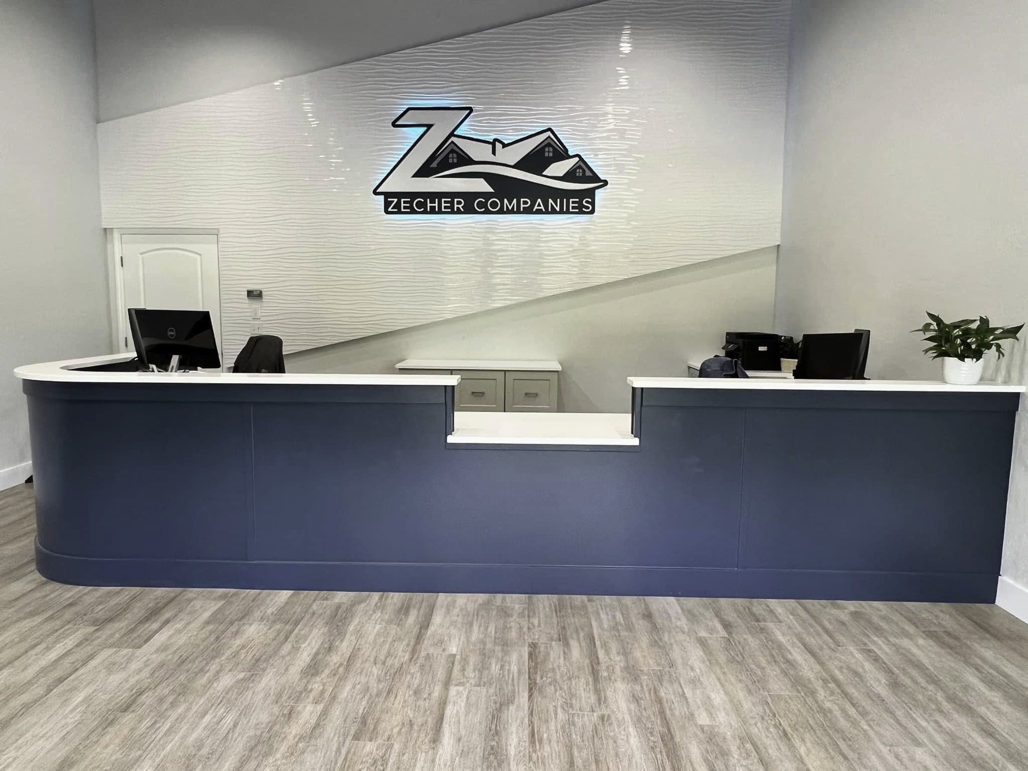 High quality custom quartz and natural stone fabricated commercial countertops in North Florida