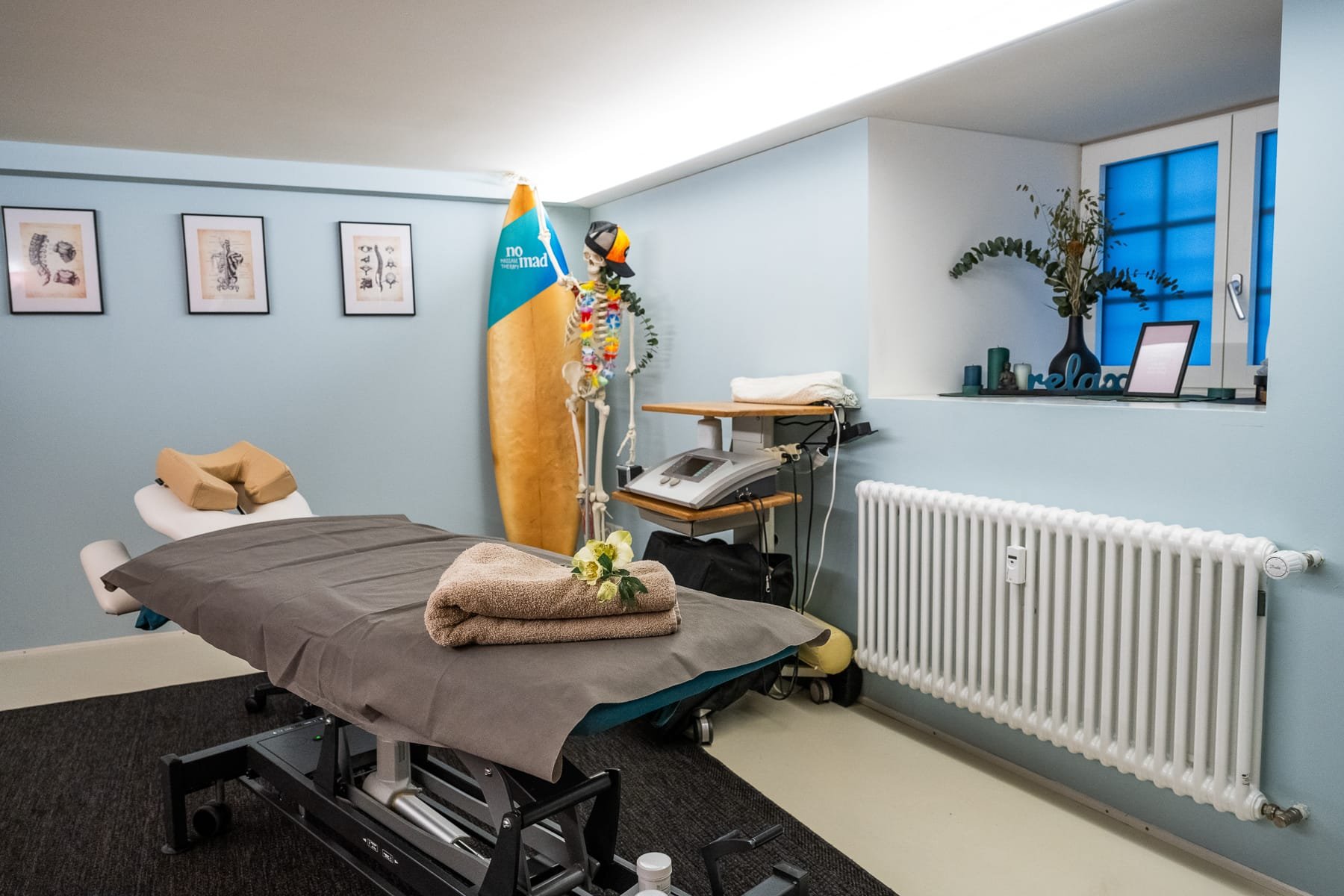 Nomad Massage Therapy Praxisraum