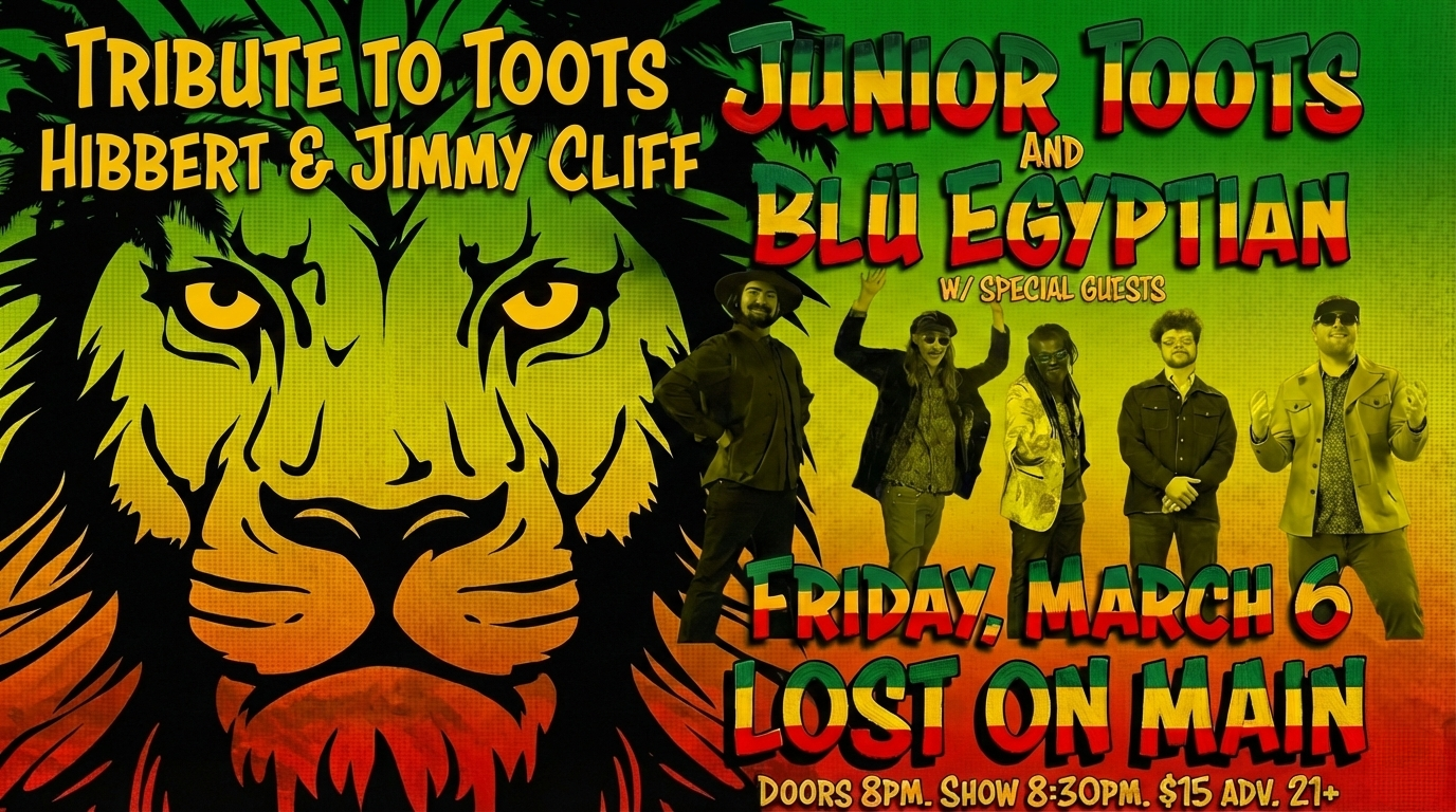 Junior Toots + Blü Egyptian – Tribute to Toots & Cliff