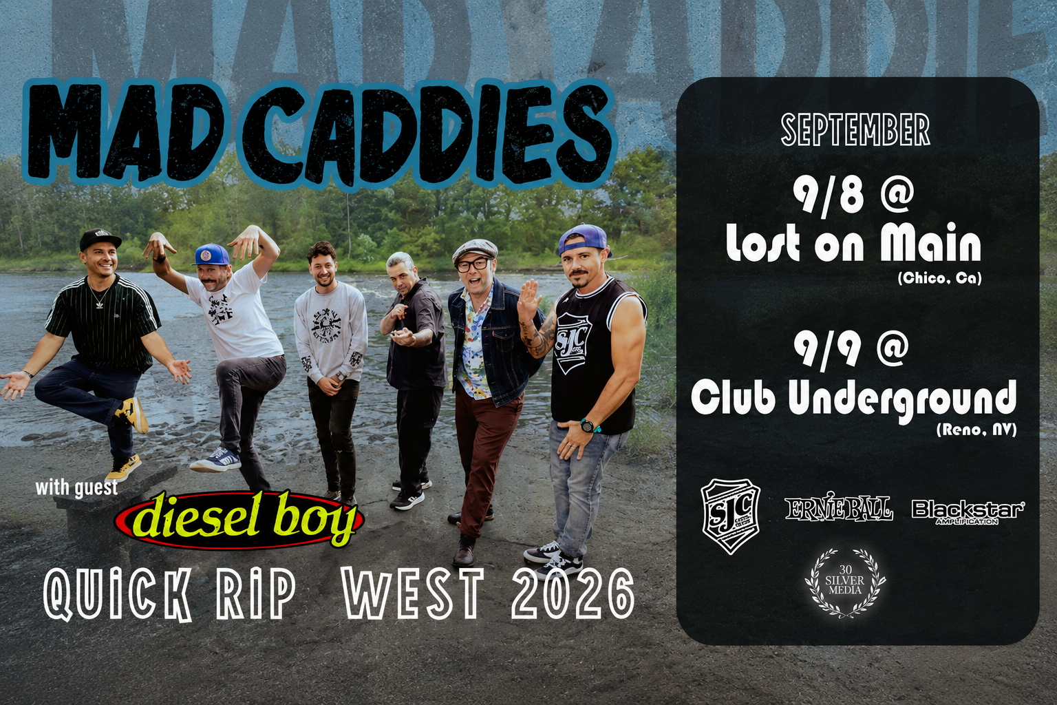 MAD CADDIES with special guest DIESEL BOY and local support TBD