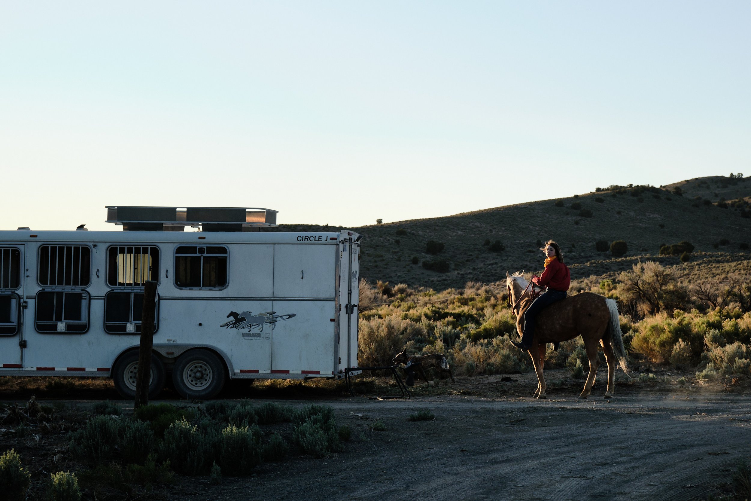 outdoor lifestyle portrait