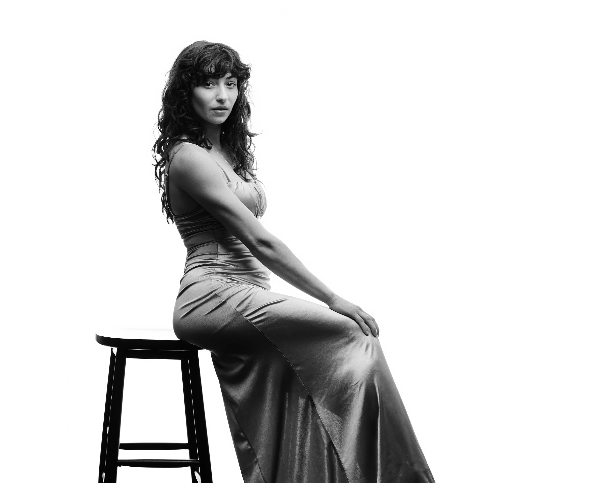 reno black & white portrait