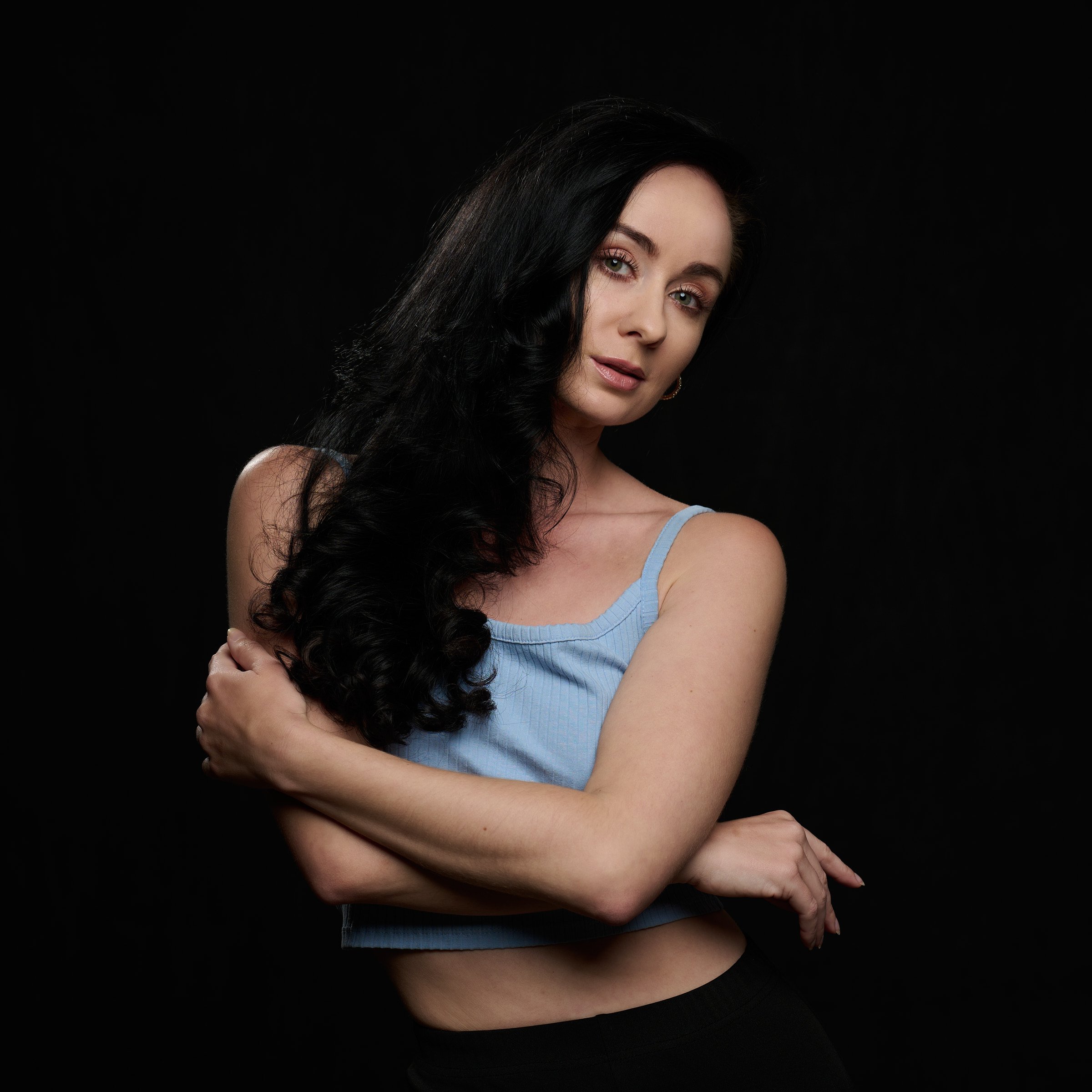 studio modeling portrait