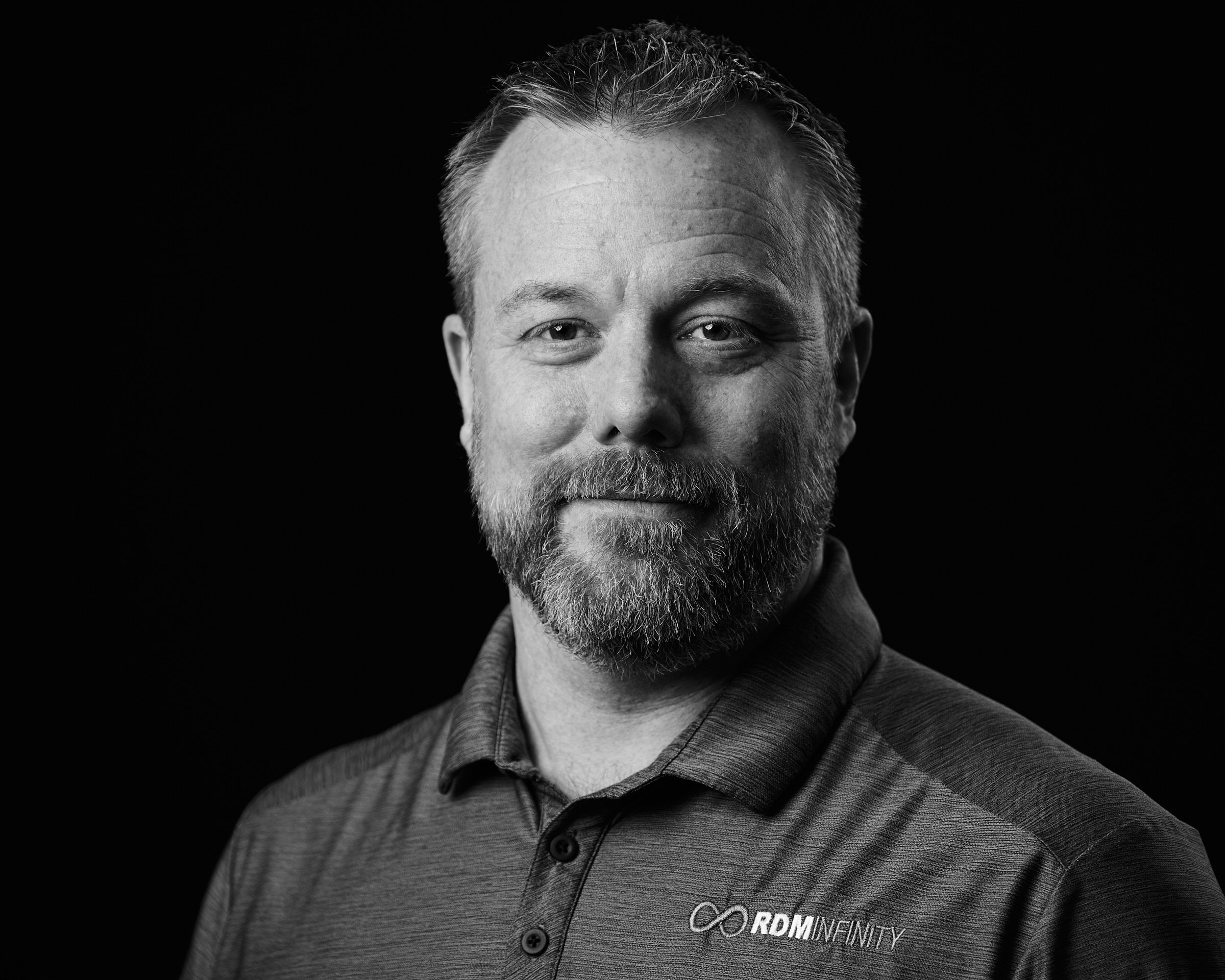 in office corporate headshot