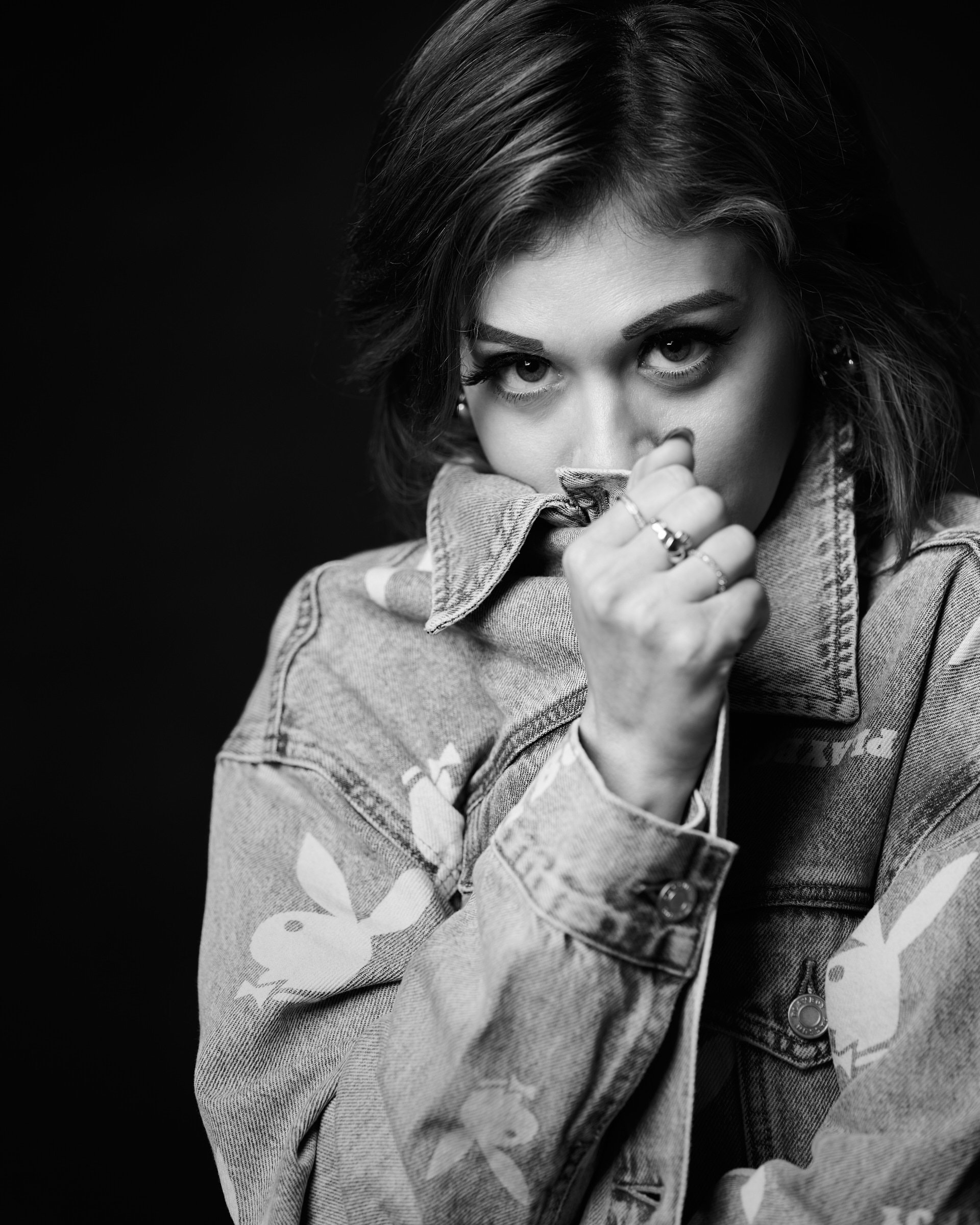 studio modeling portrait