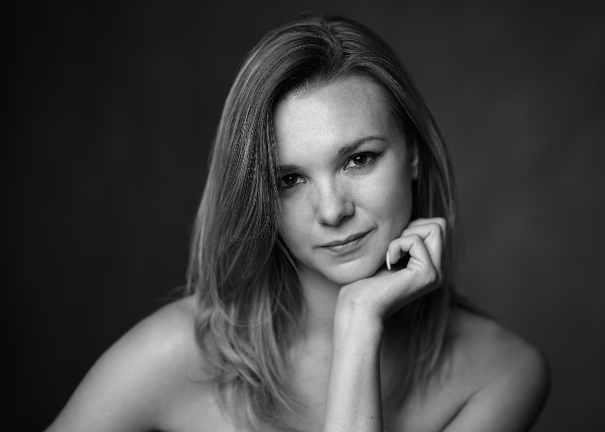 studio portrait